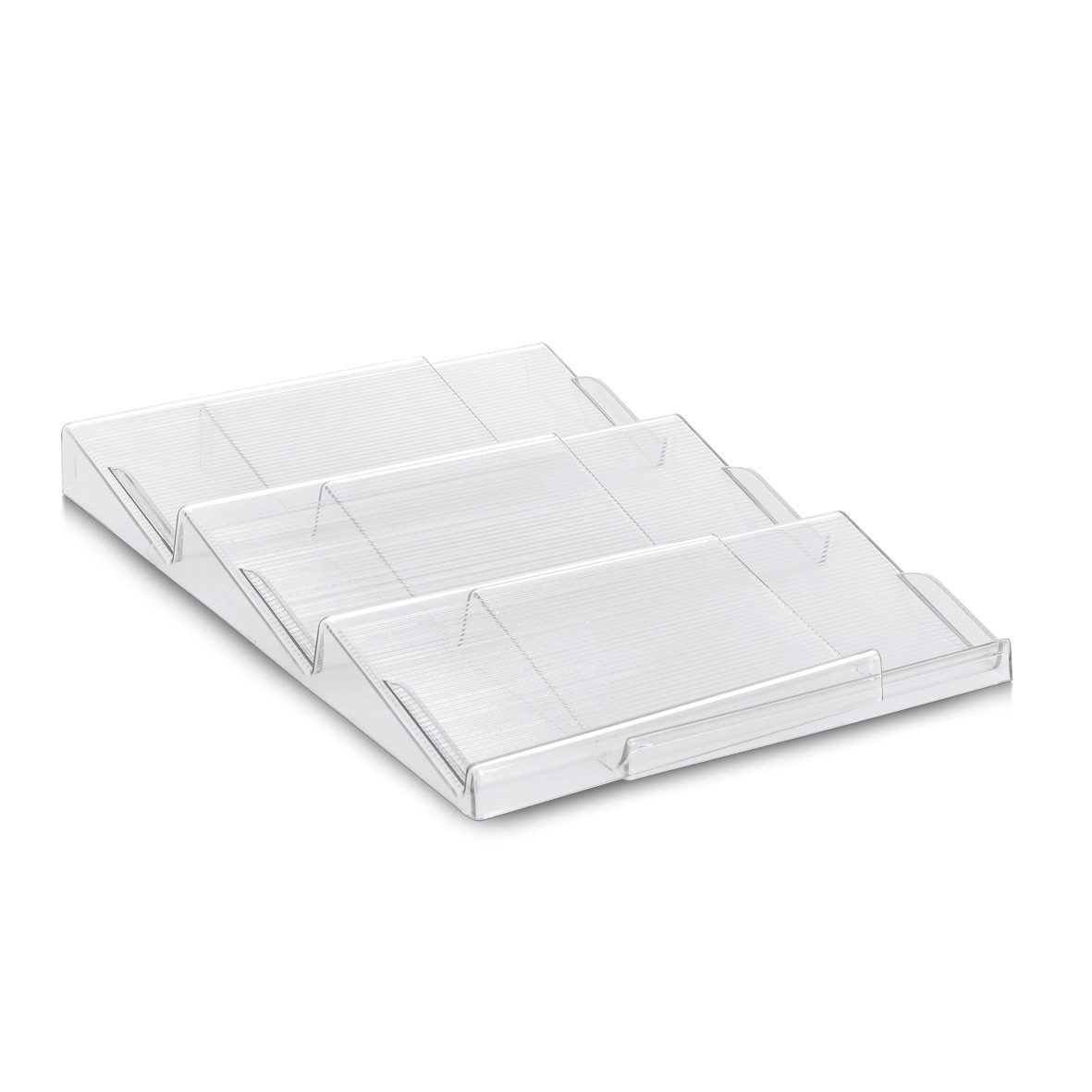 Zeller Present Glas Gewürzglas-Schubladen-Organizer-Set, PET, 2-tlg.