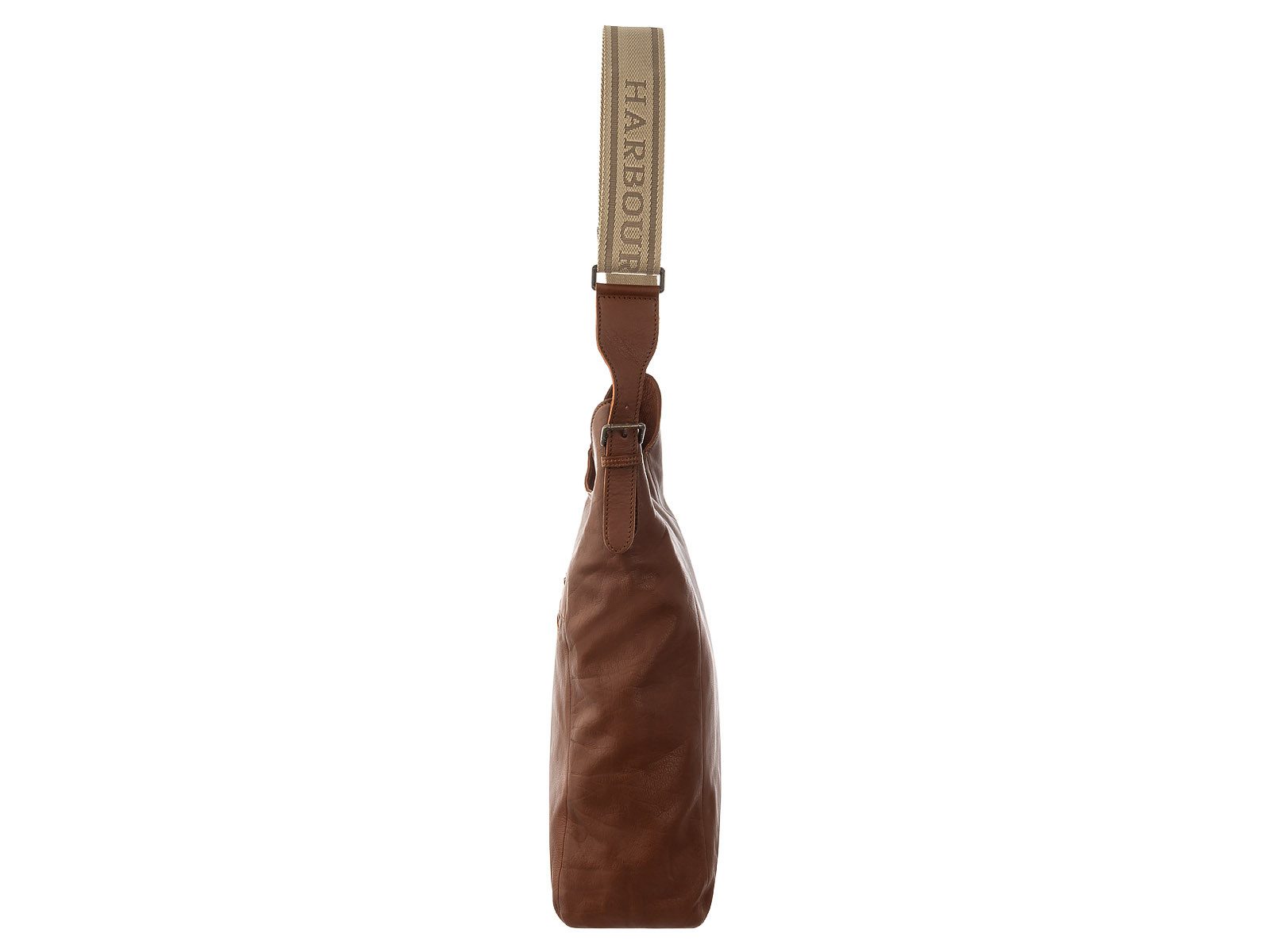 HARBOUR 2nd Shopper Lisa Hobobag-Style-JP Damen (ein Stück, 1-tlg., ca. B/H/T 43,5/37/15 cm), Logo