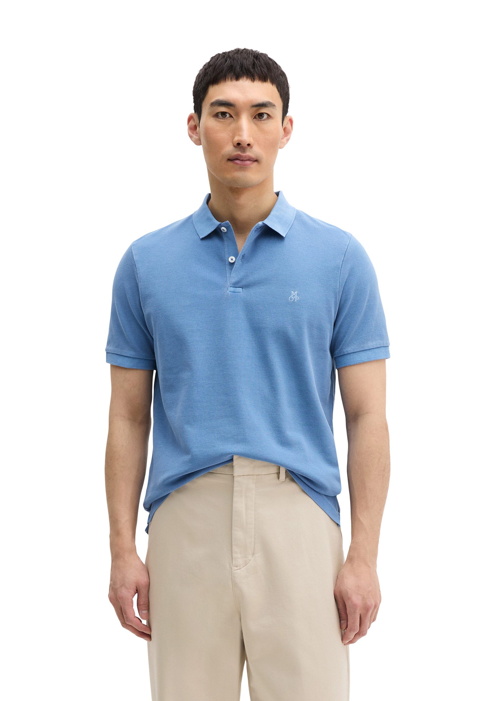 Marc O'Polo Poloshirt aus Organic Cotton-Stretch