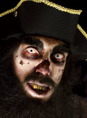 Maskworld Theaterschminke Halloween Make-Up Horrorhaut, Flüssige Latexmilch für professionelles Effekt-Make-up