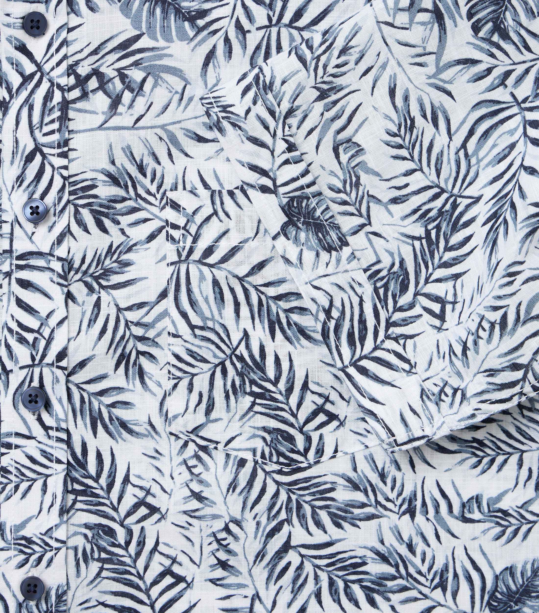 CASAMODA Kurzarmhemd CASAMODA Freizeithemd Kurzarm Print