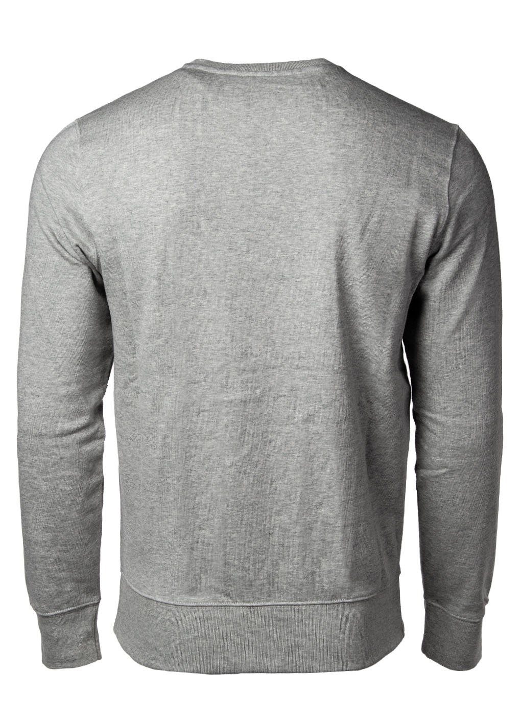 Champion Sweatshirt Herren Sweatshirt - Logo-Stick, langarm Grau Pullover