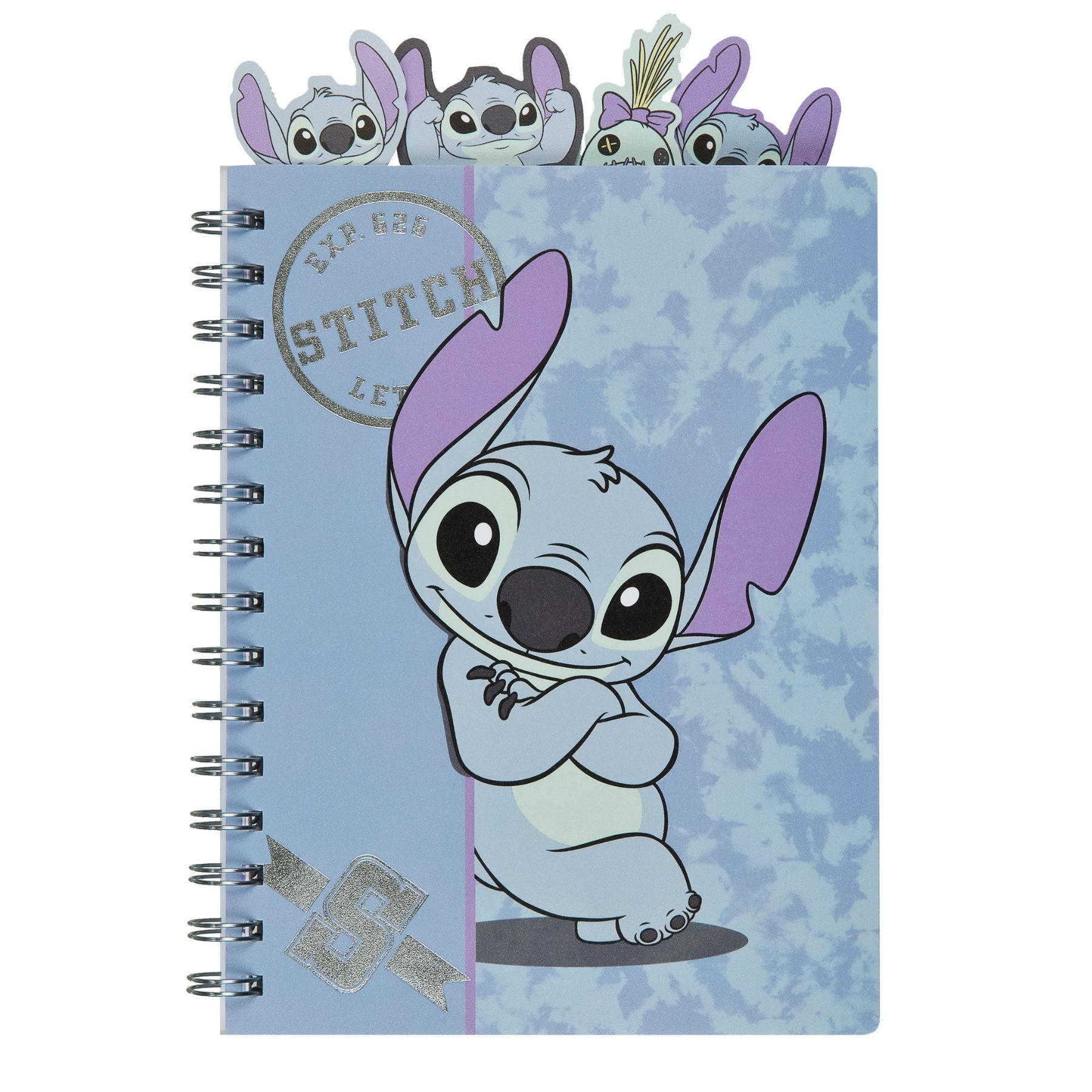 Disney Notizheft Stitch Notizbuch blau Journal Schreibheft für Notizen Schule Büro