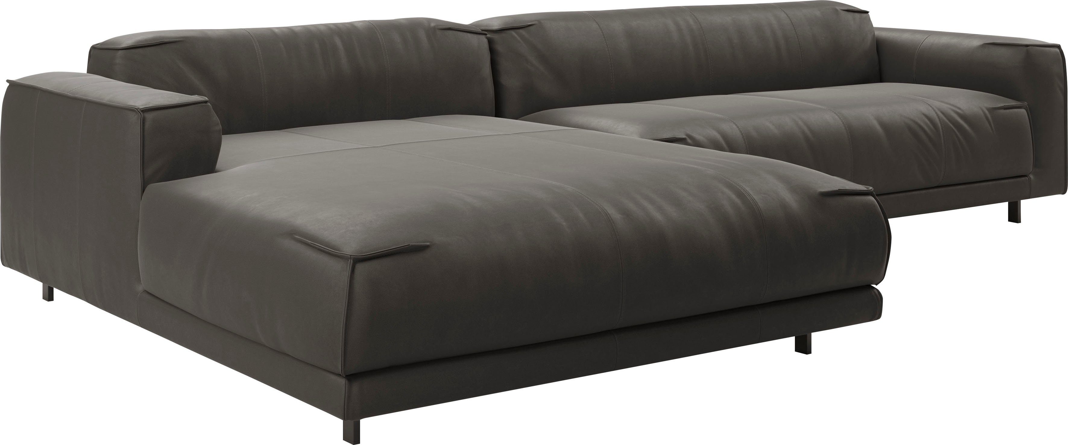 freistil ROLF BENZ Ecksofa freistil 136, Meisterwerk der Handwerkskunst, hochwertige Polsterung, mit besonderer Nahtverarbeitung