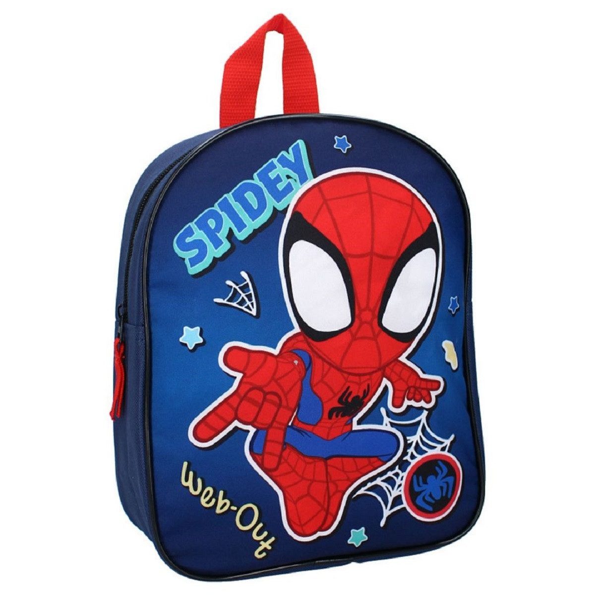 Spiderman Rucksack Rucksack Robuste Kindertasche für Schule, Freizeit und Abenteuer