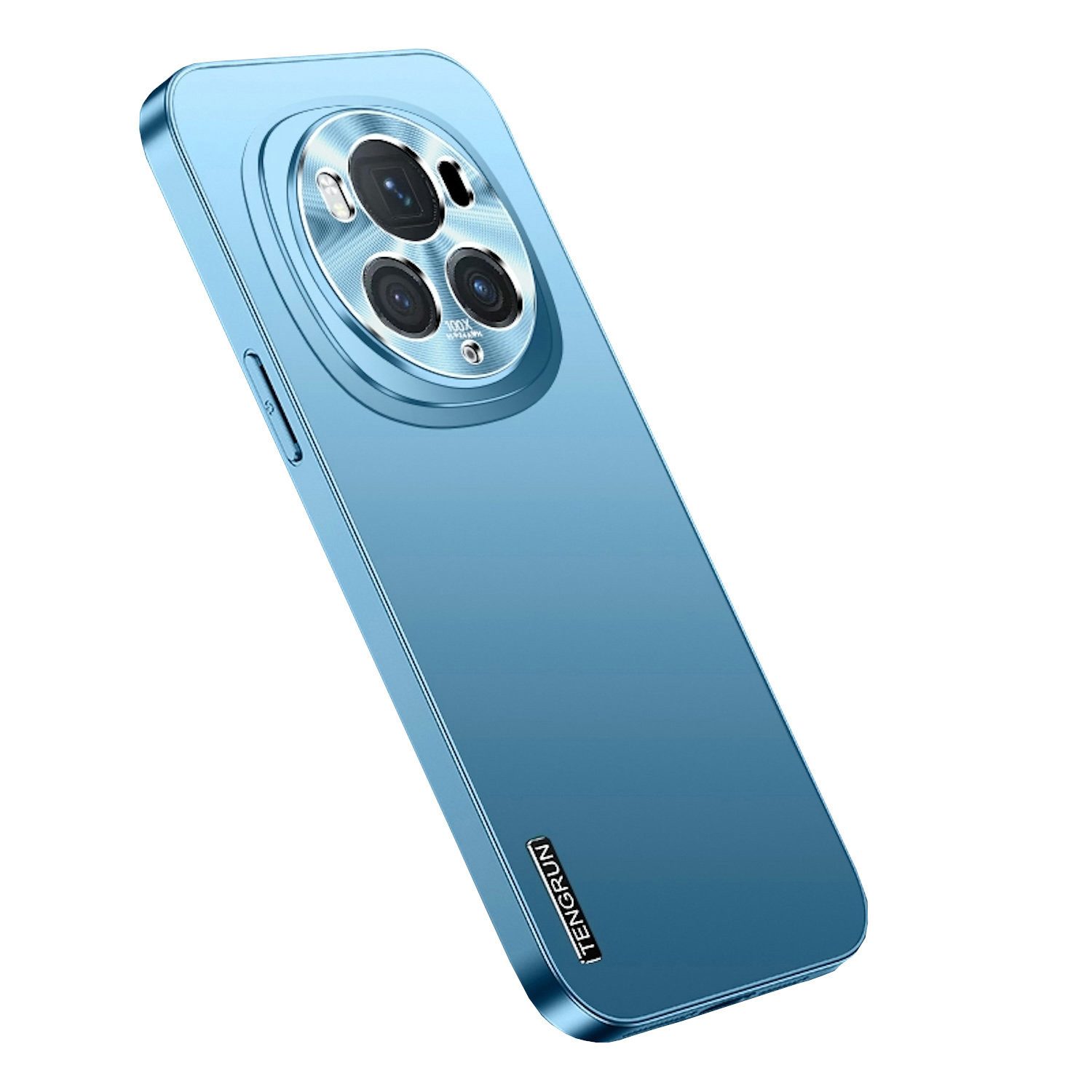 Wigento Handyhülle Für Honor Magic 6 Pro Feinmattes Metall Design Handy Schutz Hülle Case