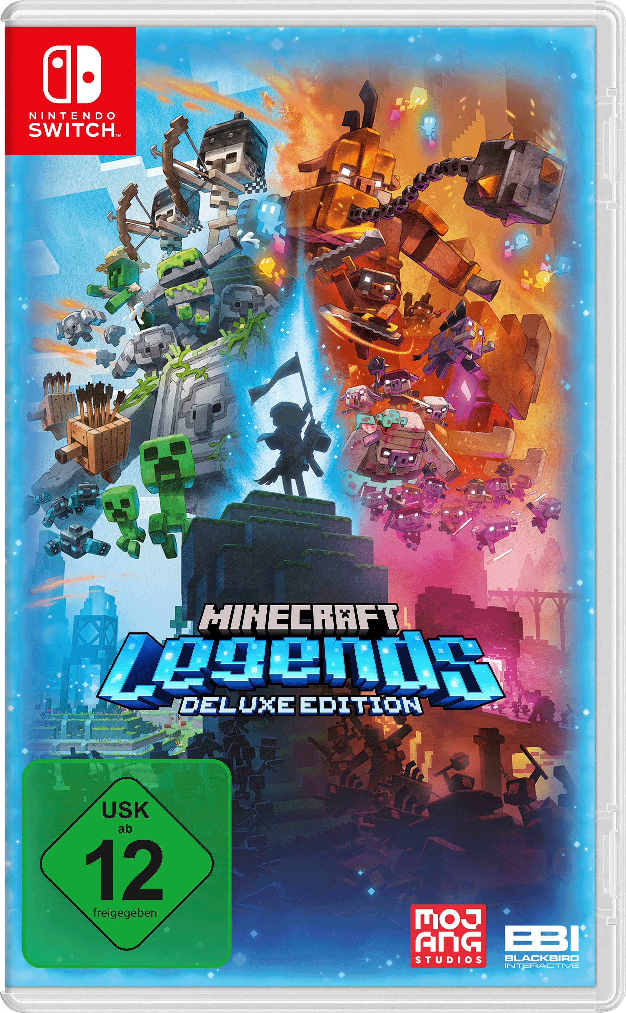 Minecraft Legends Deluxe Switch Nintendo Edition