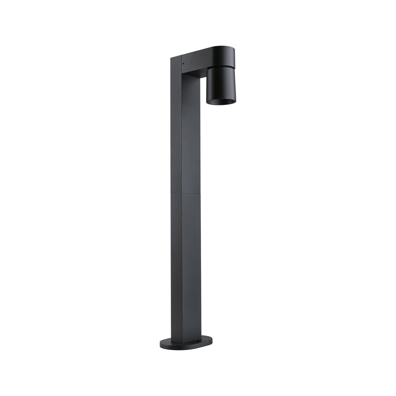 Paulmann LED Pollerleuchte Kimu IP44 822mm 3000K 8W 500lm 230V 70° Anthrazit Aluminium, LED fest integriert, Warmweiß