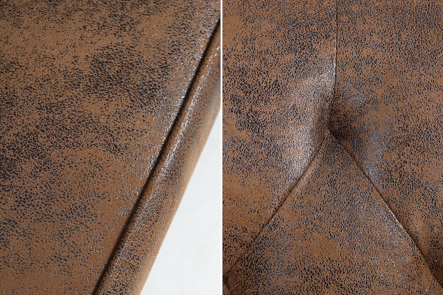 riess-ambiente Sofa MAISON BELLE AFFAIRE 220cm antik braun, mit Bettfunktion. Reduzierter Preis € 599,95. Unverbindliche Preisempfehlung € 799,00