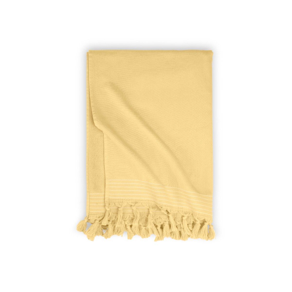 Gelb Hammam Hamamtuch Cotton Handtücher Baumwolle cm, Walra Gelb 100% Soft Strandtuch - 100x180