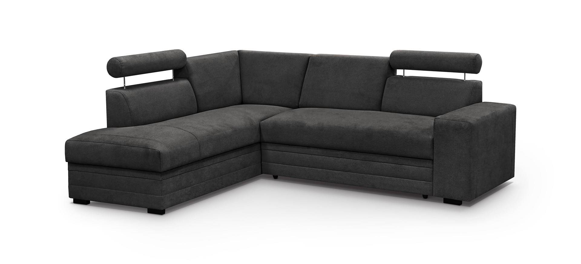 Beautysofa Ecksofa mit Bettkasten und verstellbaren günstig online kaufen