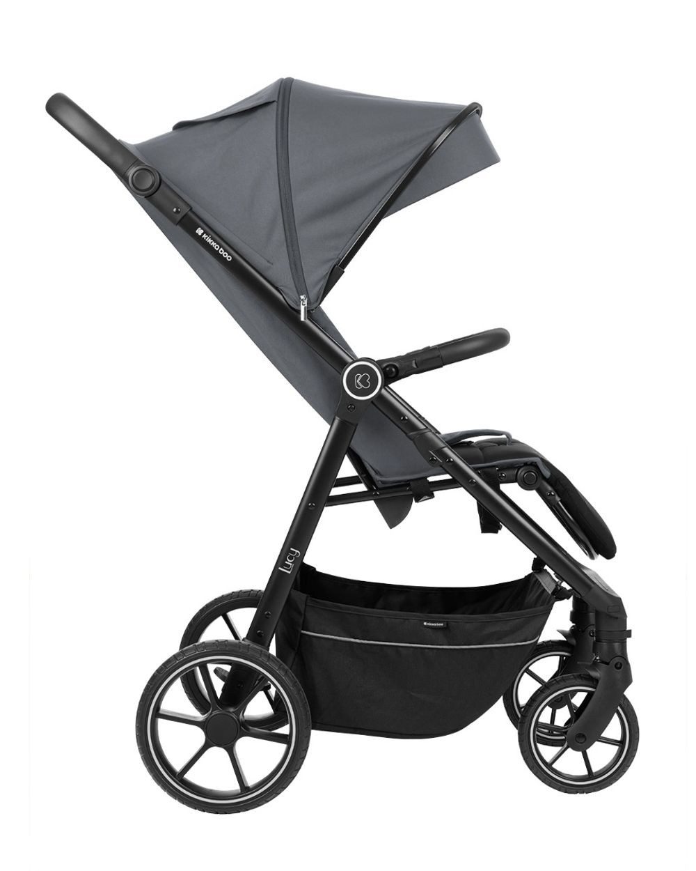 Kikkaboo Kinder-Buggy Kinderwagen Lucy Gurt, Rückenlehne verstellbar Federung Hinterradbremse