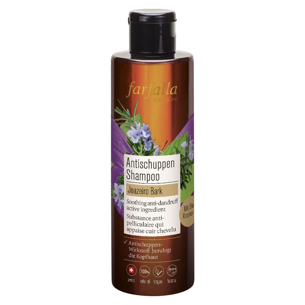 Farfalla Essentials AG Haarshampoo Antischuppen Shampoo Joazeiro Bark, 200 ml