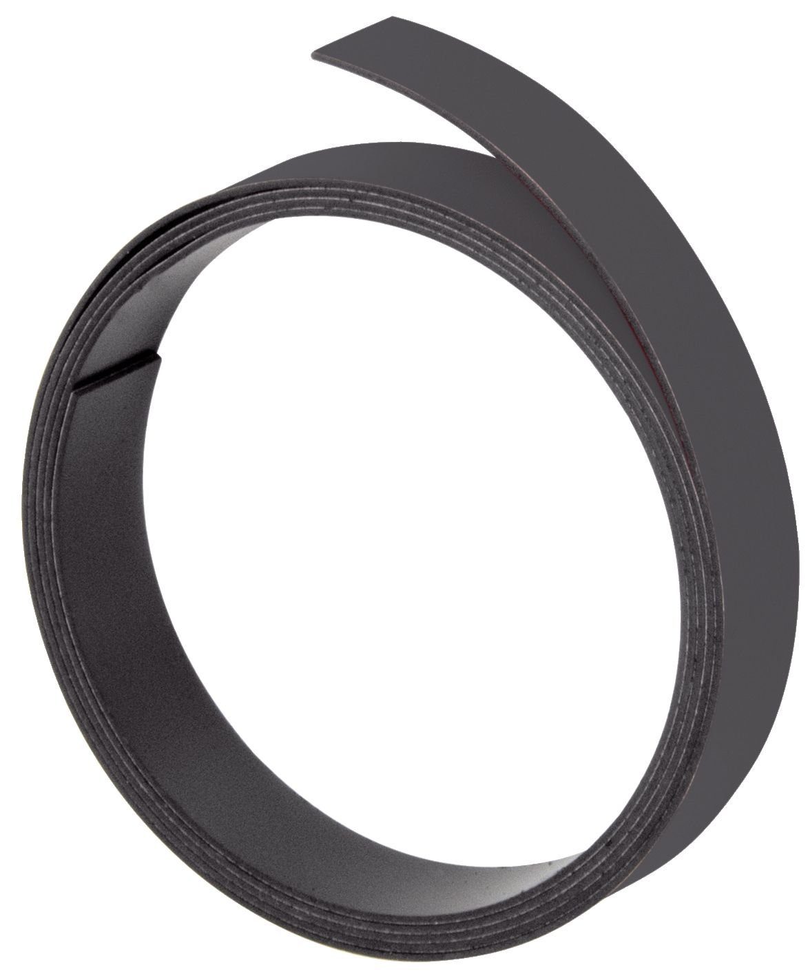 Magnetband, schwarz x FRANKEN x mm, (L)1.000 (H)1 (T)5 Klemmen FRANKEN