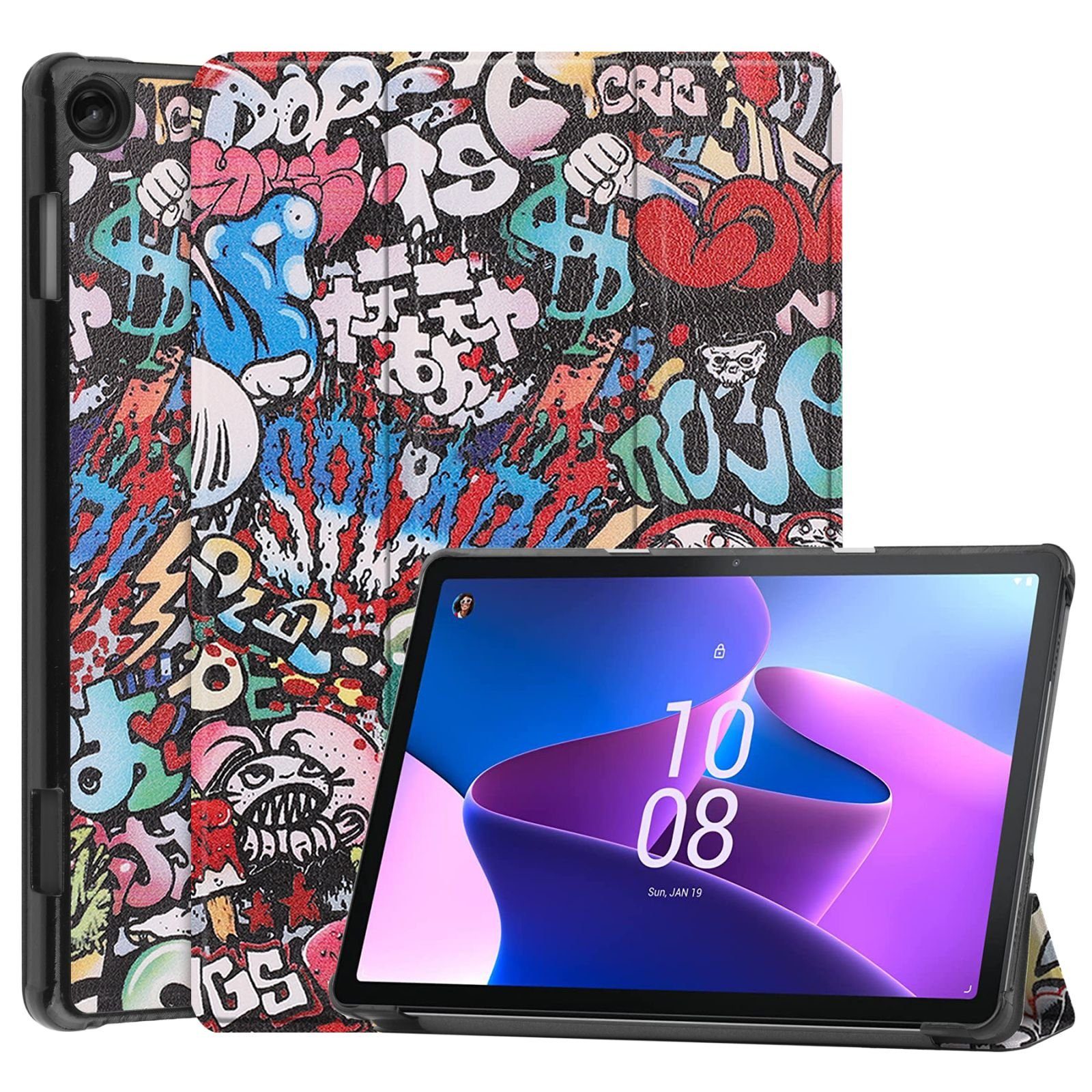 Tablet-Hülle Schutzhülle für Lenovo M10 3rd Gen 2022 10.1 Zoll