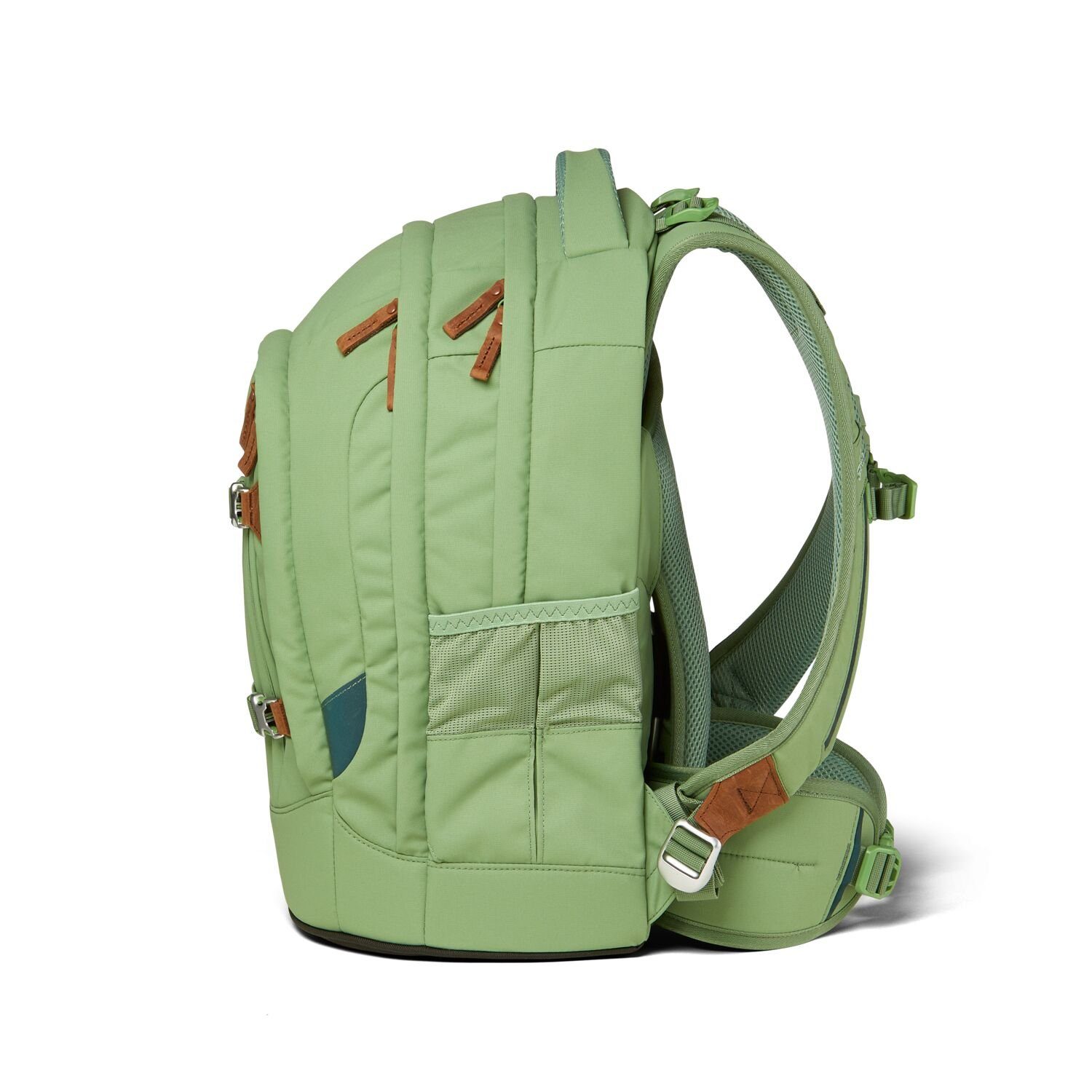 Satch Schulranzen Klasse, Pack Nordic anpassbar Jade Green ergonomisch, Schulrucksack Körpergrößen 5. (1 Stück), ab