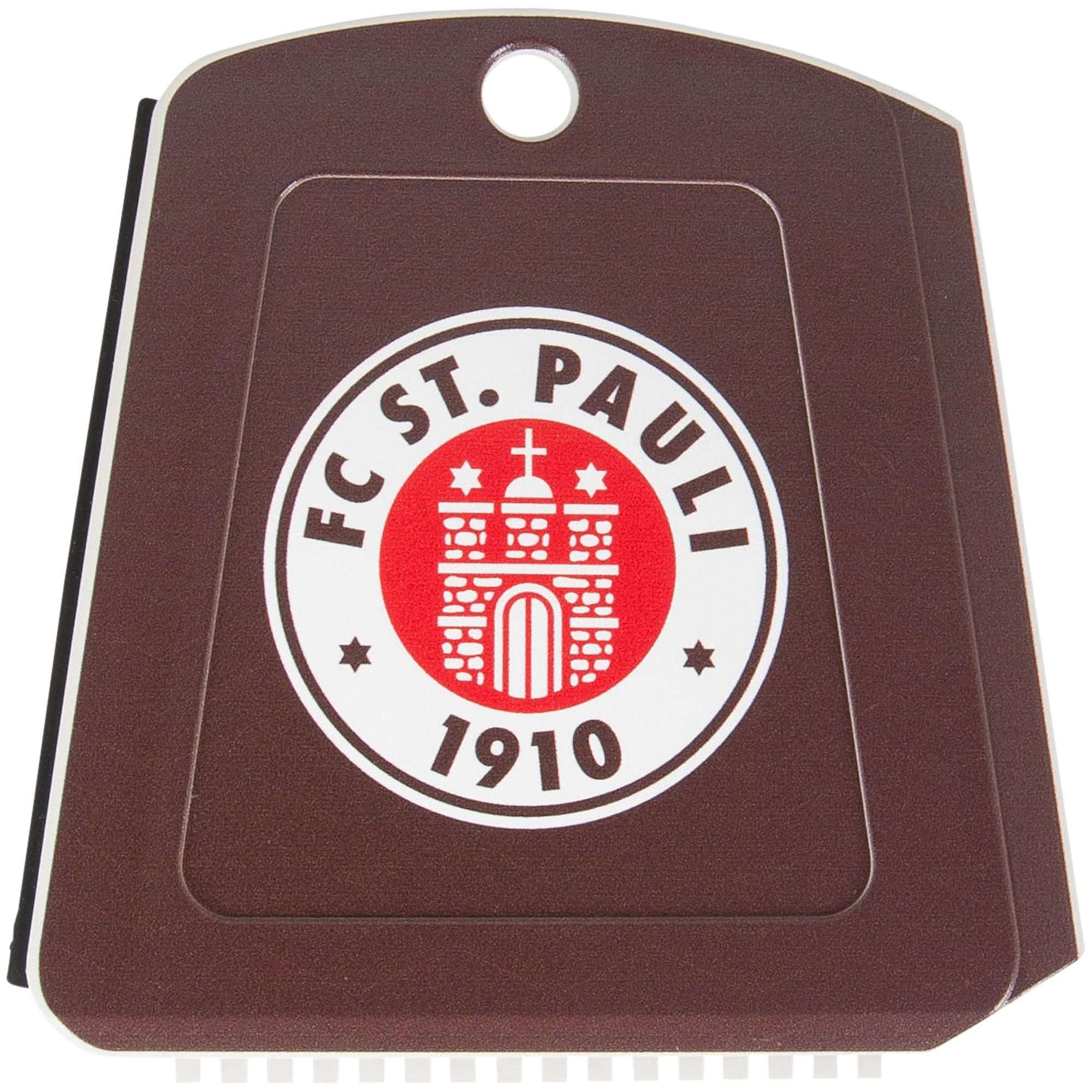 FC St. Pauli Eiskratzer FC St. Pauli - Eiskratzer Logo - braun