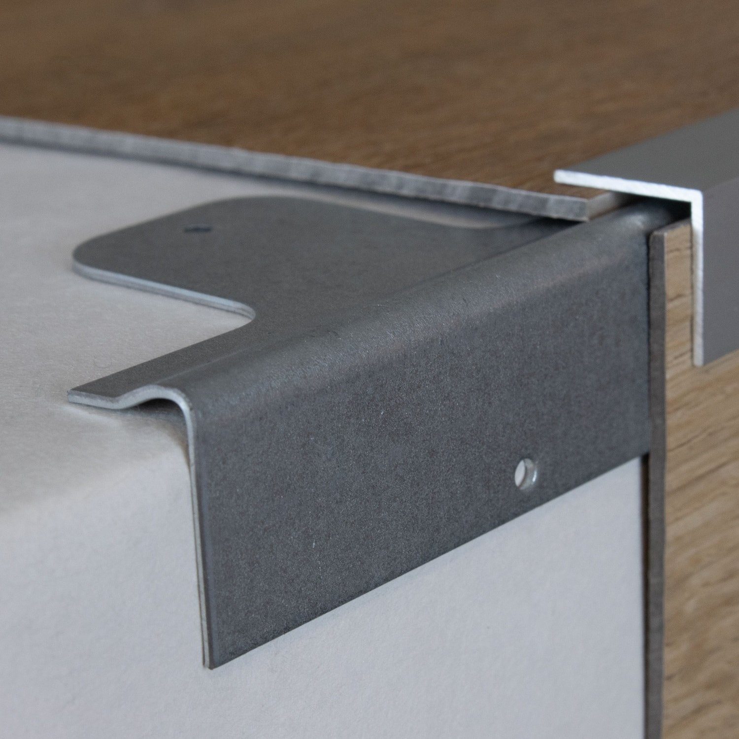 PROVISTON Treppenkantenprofil Aluminium, 20 x 37 günstig online kaufen
