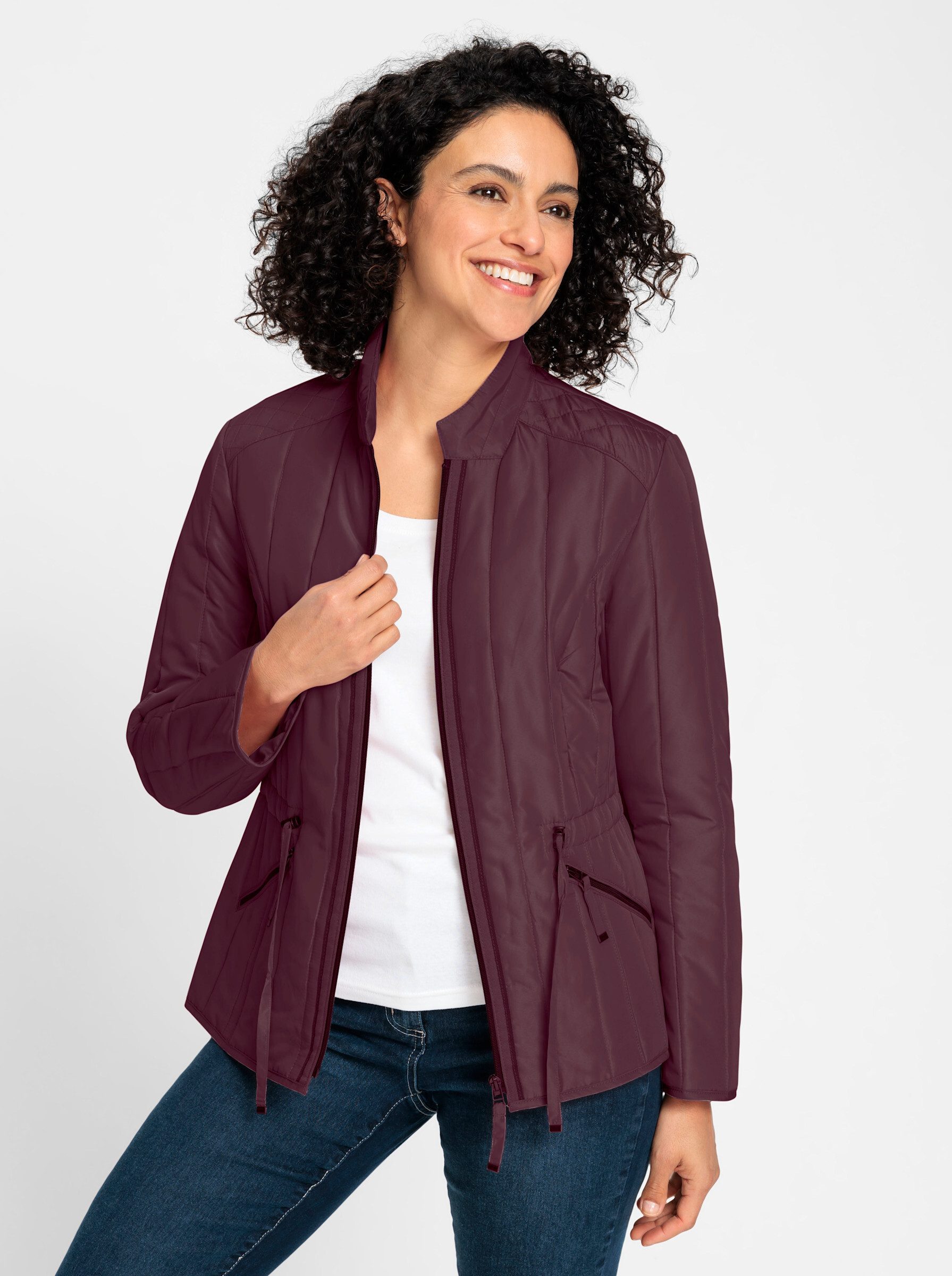 Allwetterjacke Steppjacke Langarm