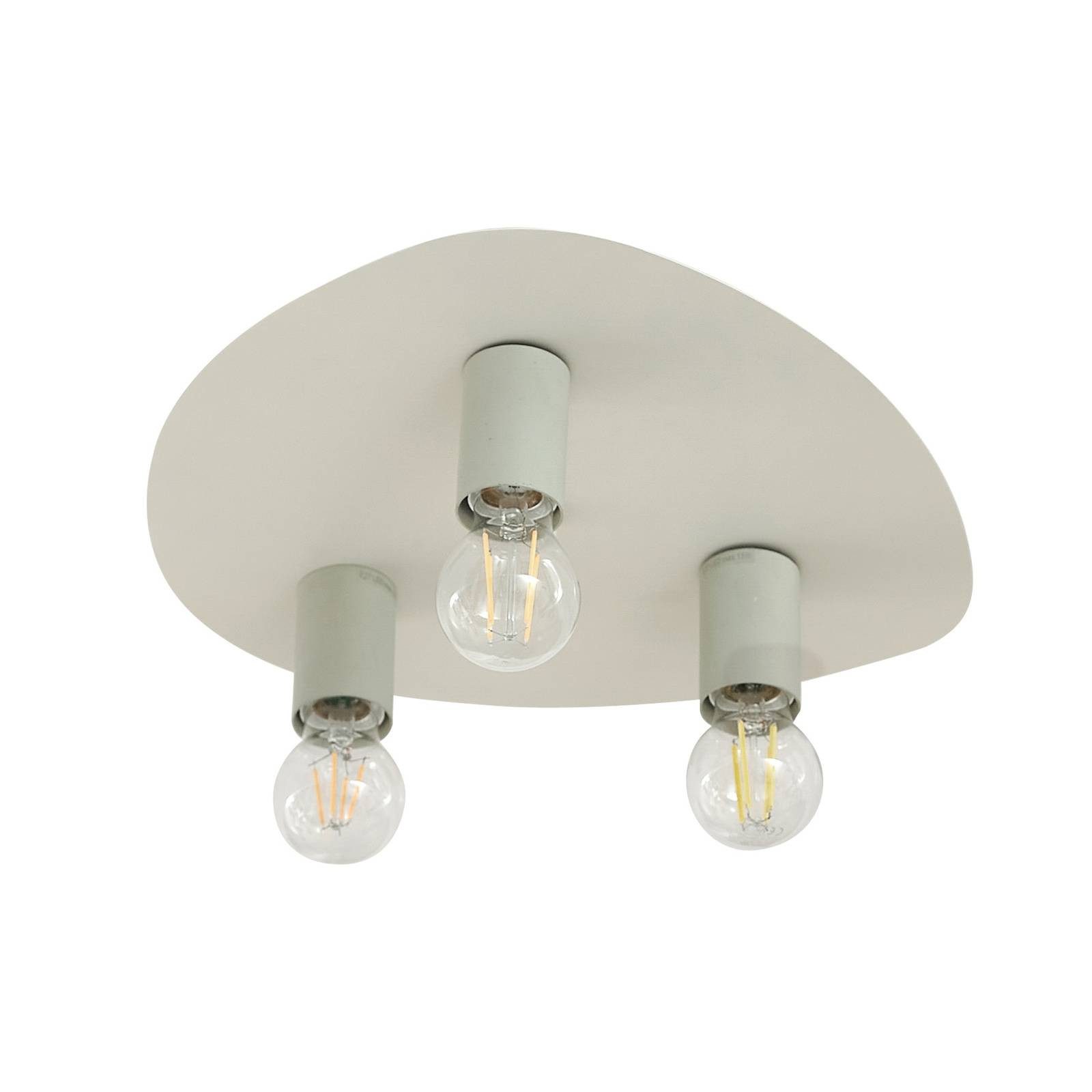 Lindby Tommen, Metall, Creme IP20, 3 x 15 W LED
