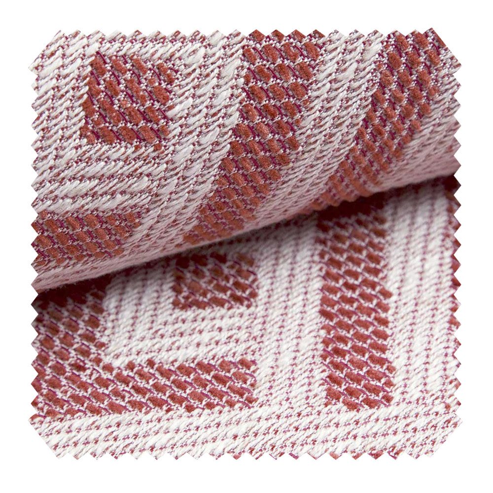 novely® Stoff exquisit MISINTO Design-Polsterstoff mit 3D Leinenstruktur, Schwer Entzündbar, Robust, Abriebfest, Meterware, 1lfm