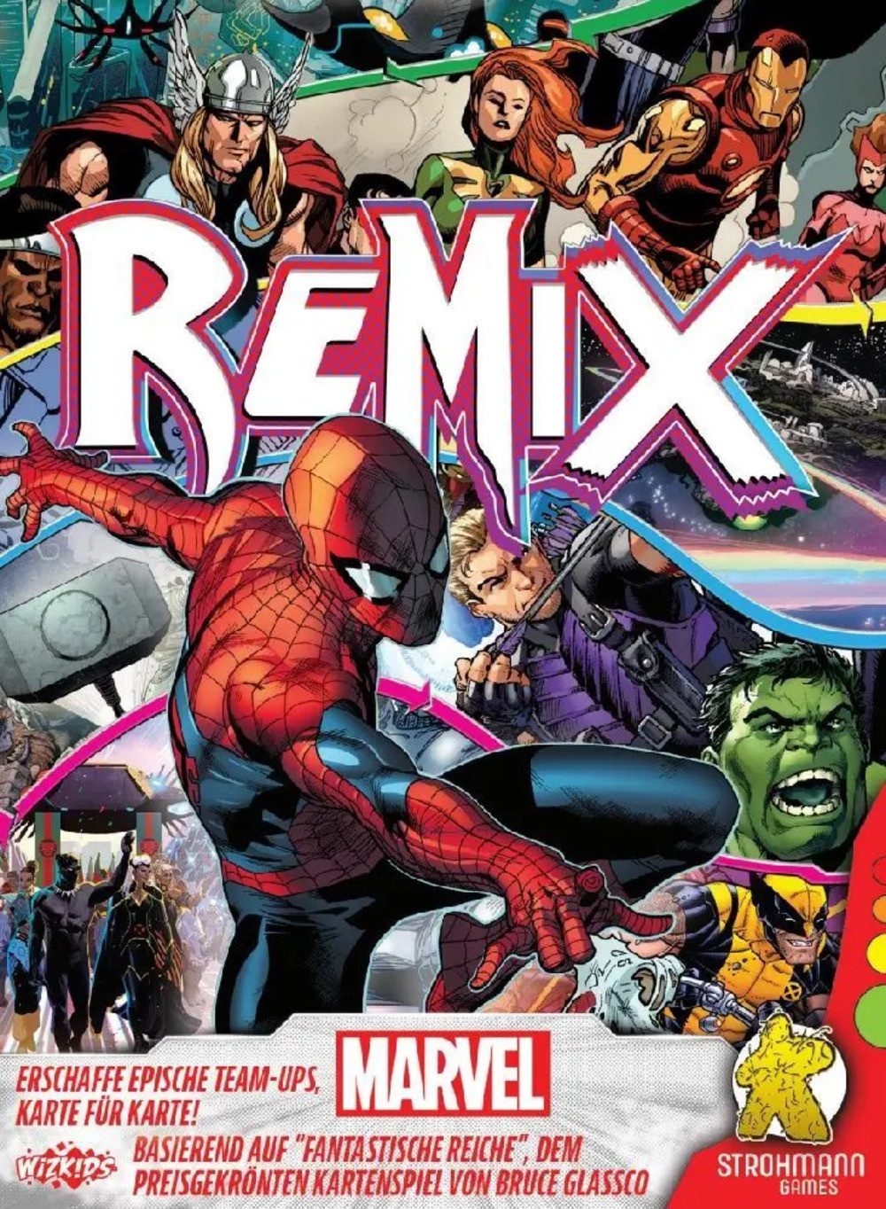 Strohmann Games Spiel Marvel Remix