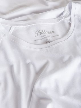 Pittman T-Shirt »3-Pack Herren T-Shirt Finn« (Set, 3er-Pack) Oversize Rundhals T-Shirt