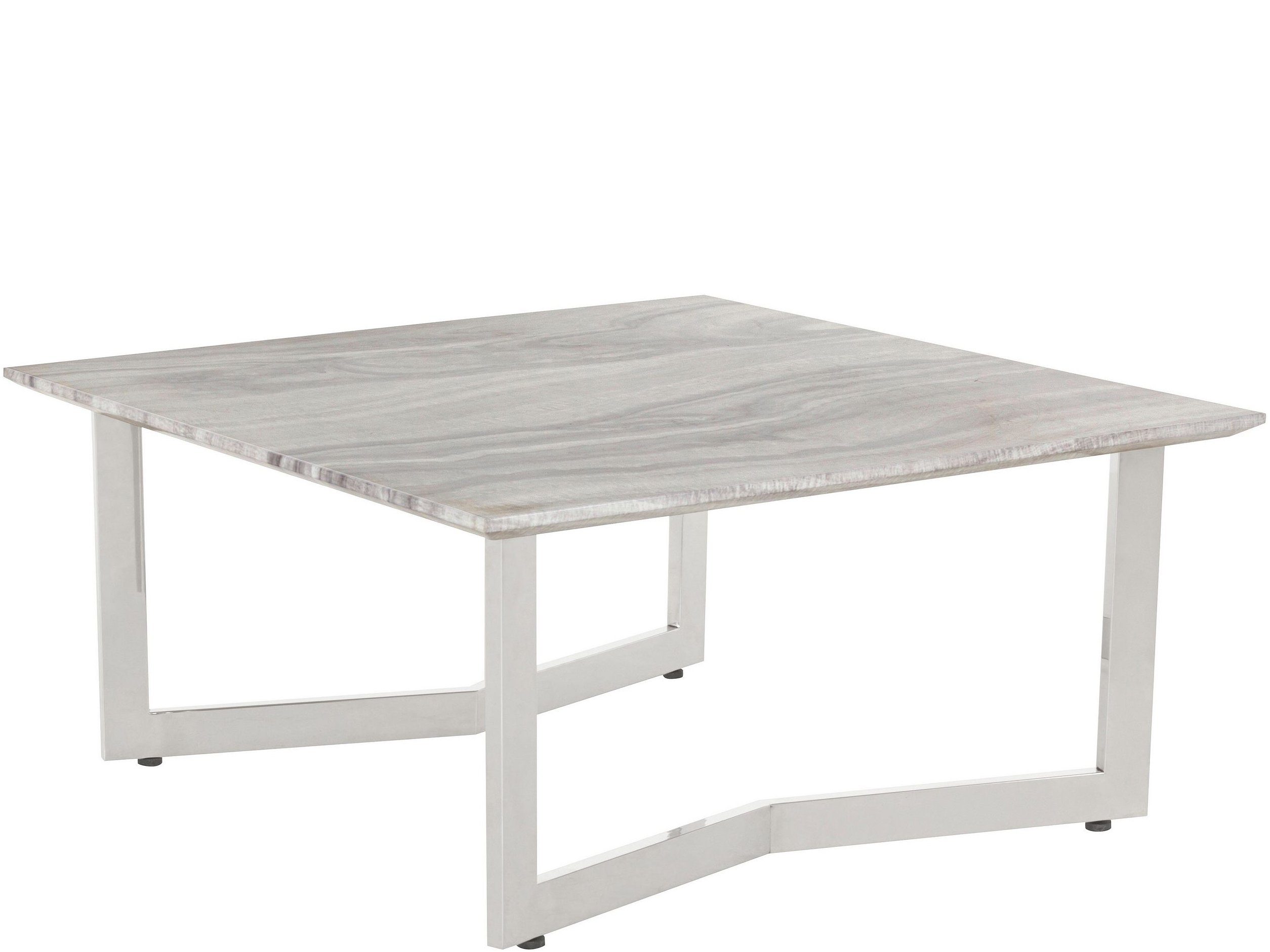 loft24 Couchtisch Tiesto, Wohnzimmertisch in Marmoroptik, Hochglanz Design, Breite 90 cm