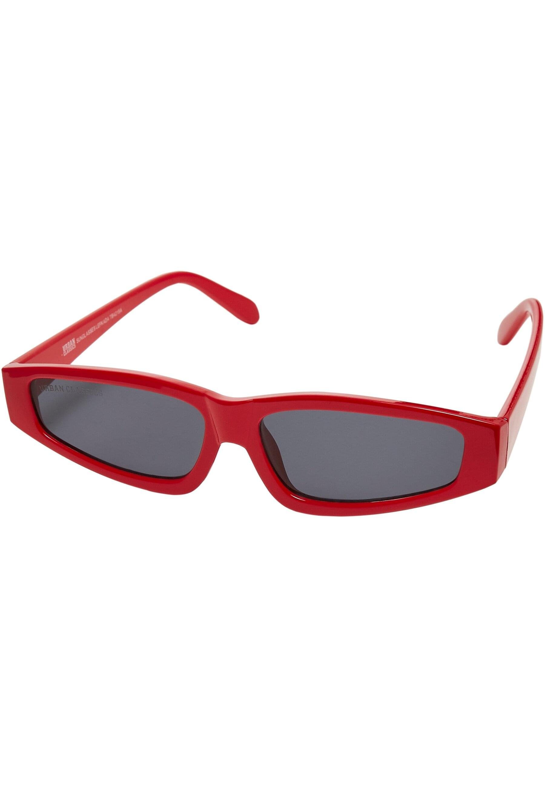 URBAN CLASSICS Sonnenbrille Unisex Sunglasses black/black+red/black Lefkada 2-Pack