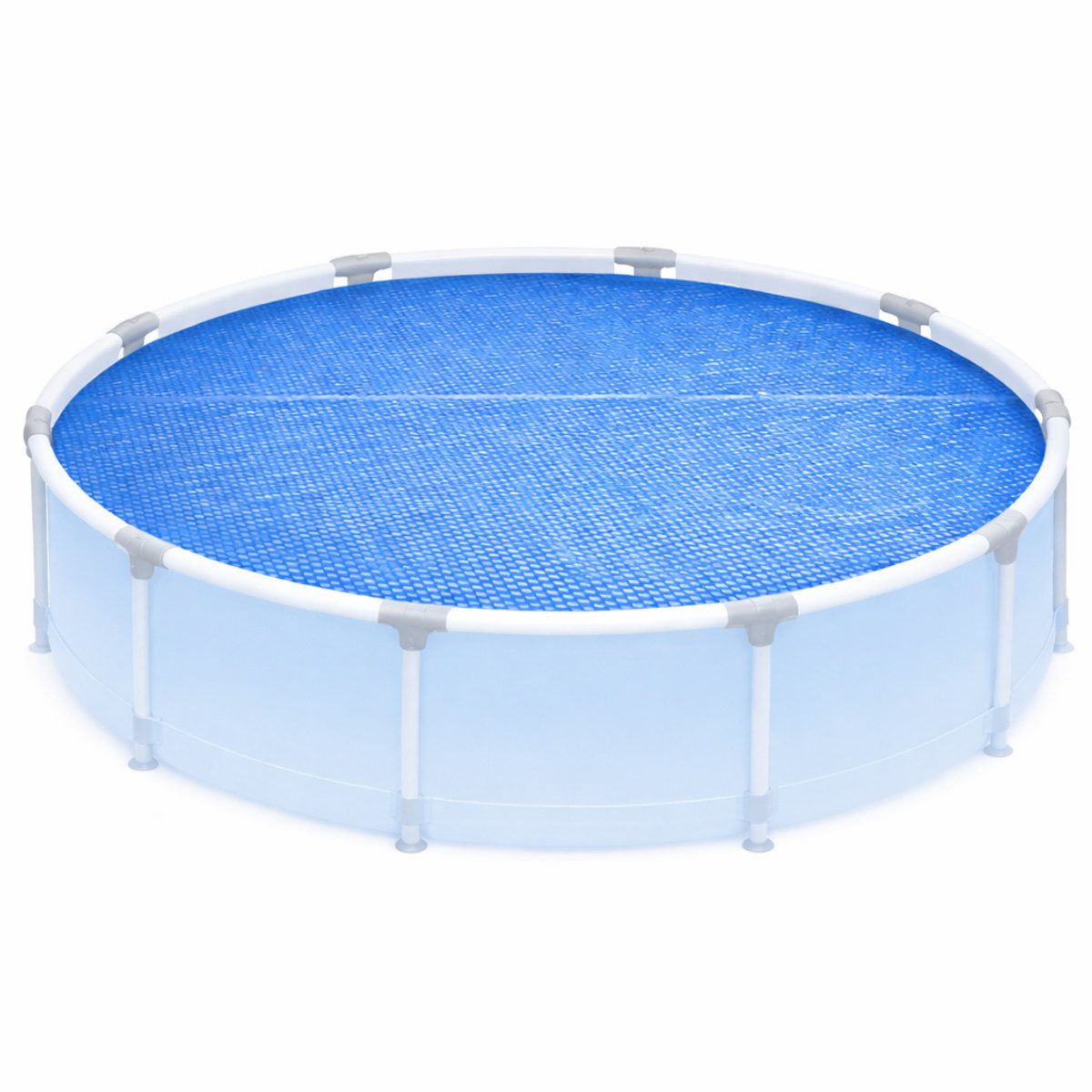 Happy People Pool-Abdeckplane Solarabdeckplane rund, für Stahlrahmenpools mit Ø300cm