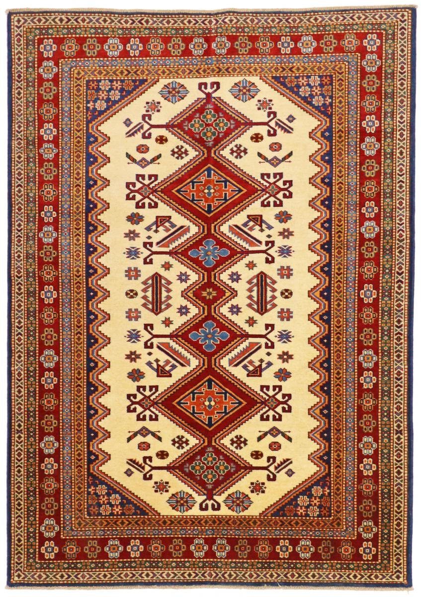 Orientteppich Afghan Shirvan 122x173 Handgeknüpfter Orientteppich, Nain Trading, rechteckig, Höhe: 12 mm