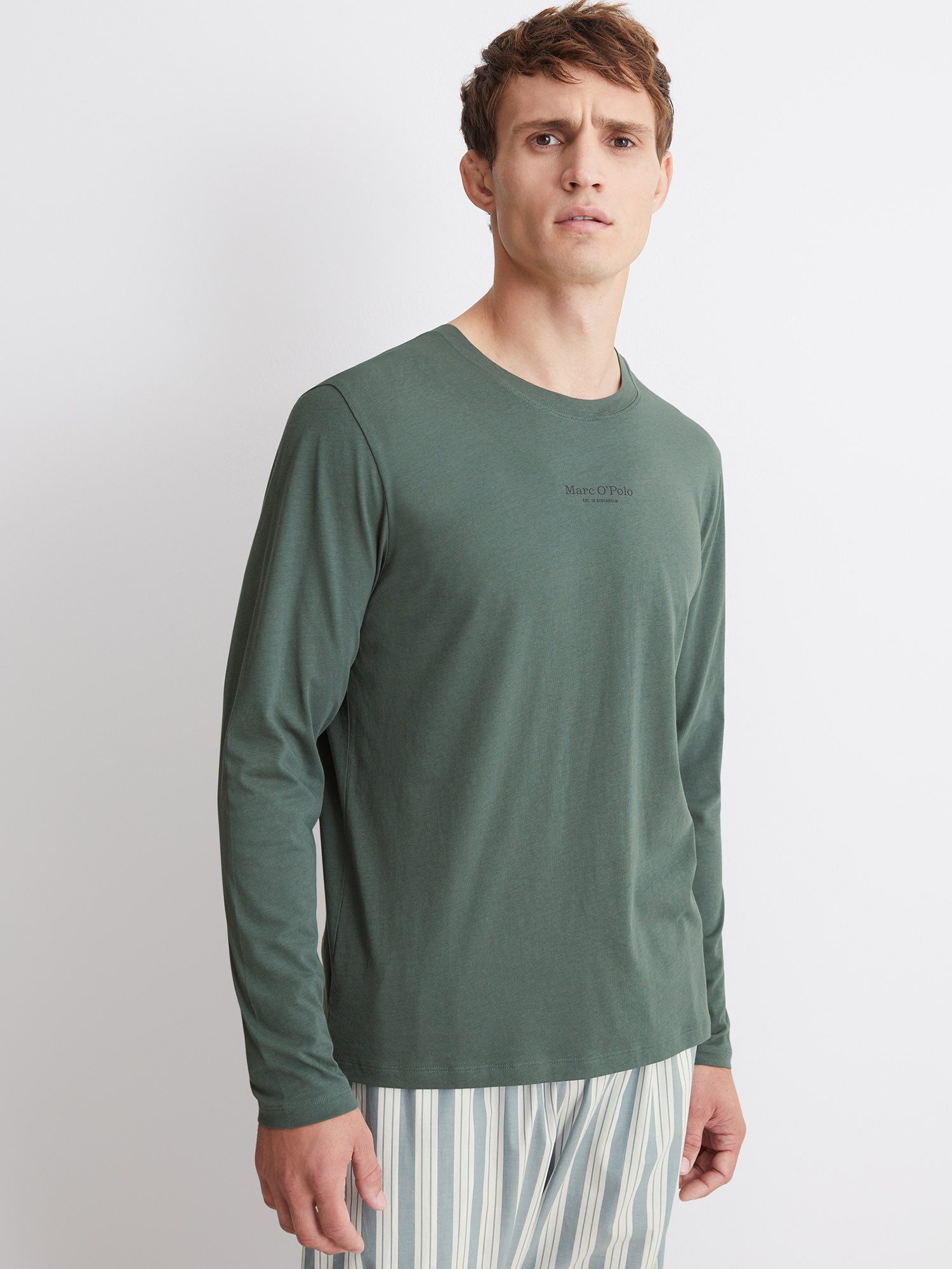 Marc O'Polo Longsleeve Mix & Match Cotton unterhemd shirt langarm günstig online kaufen