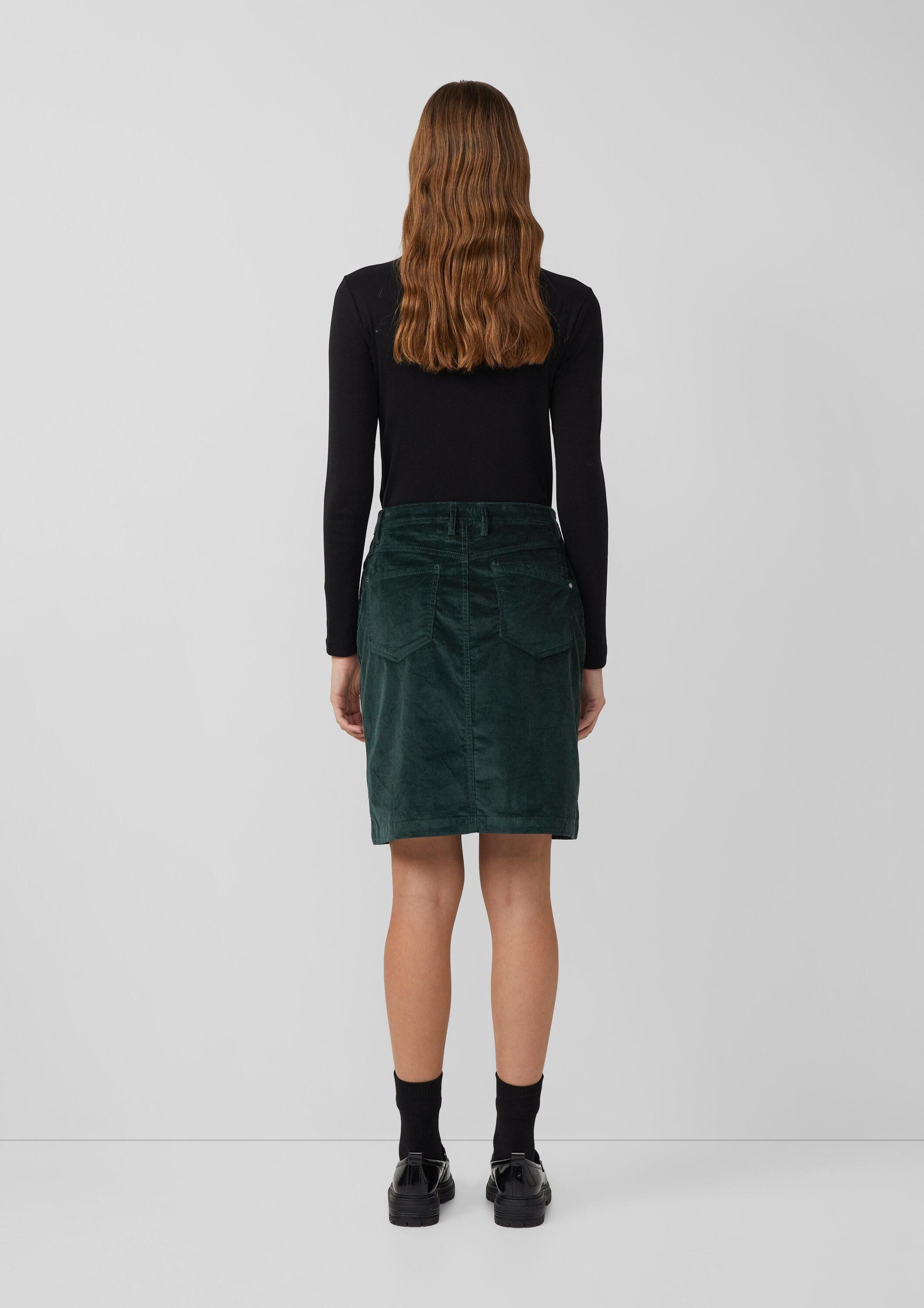 s.Oliver Minirock Rock Cordrock in 5-Pocket-Form