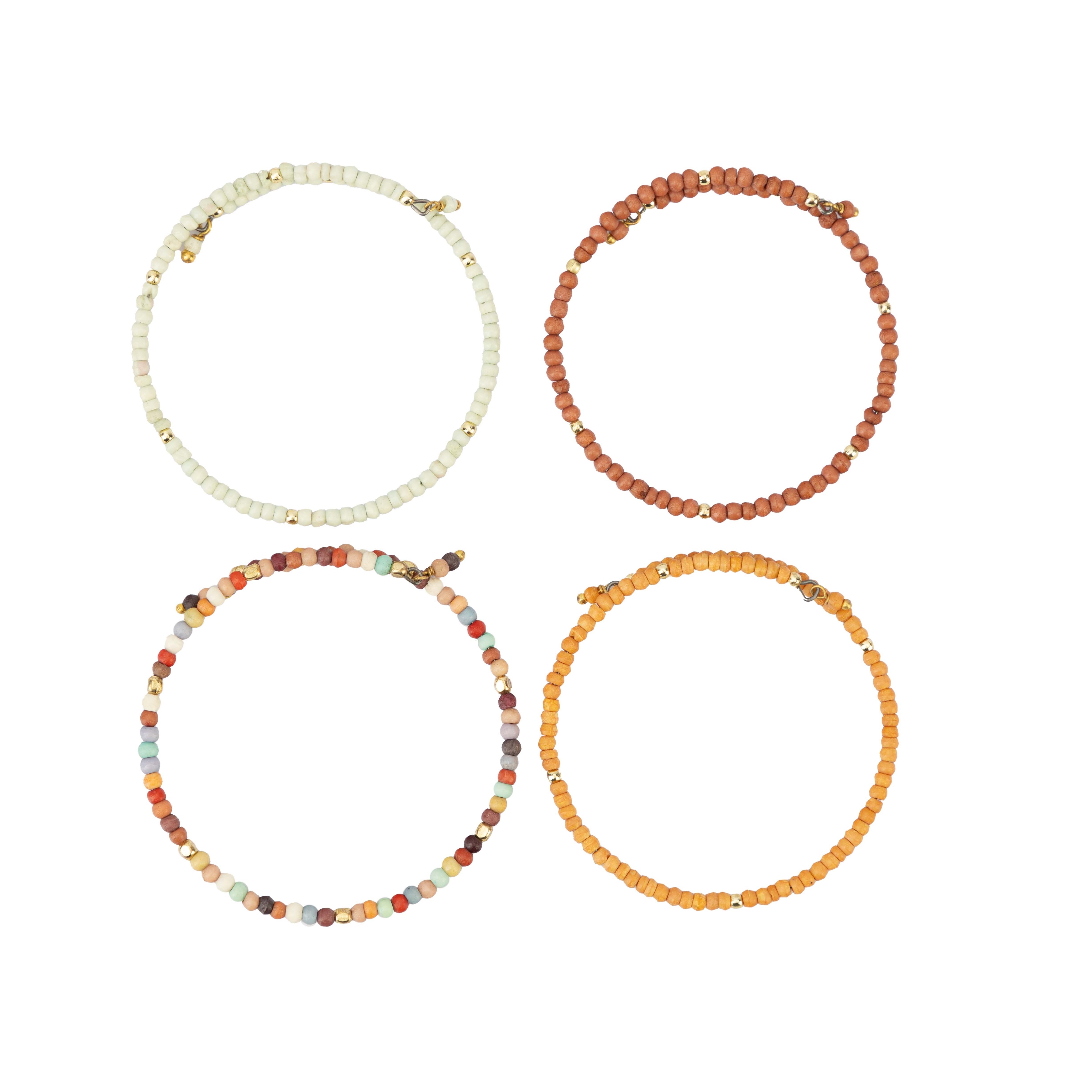 El Puente Armreif Armreifen, 4er-Set, Handmade (4), Handmade