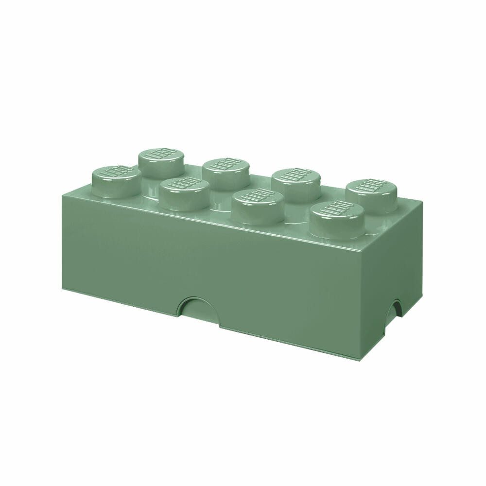 NHG Aufbewahrungsbox LEGO Storage Brick 8 - Sand Green