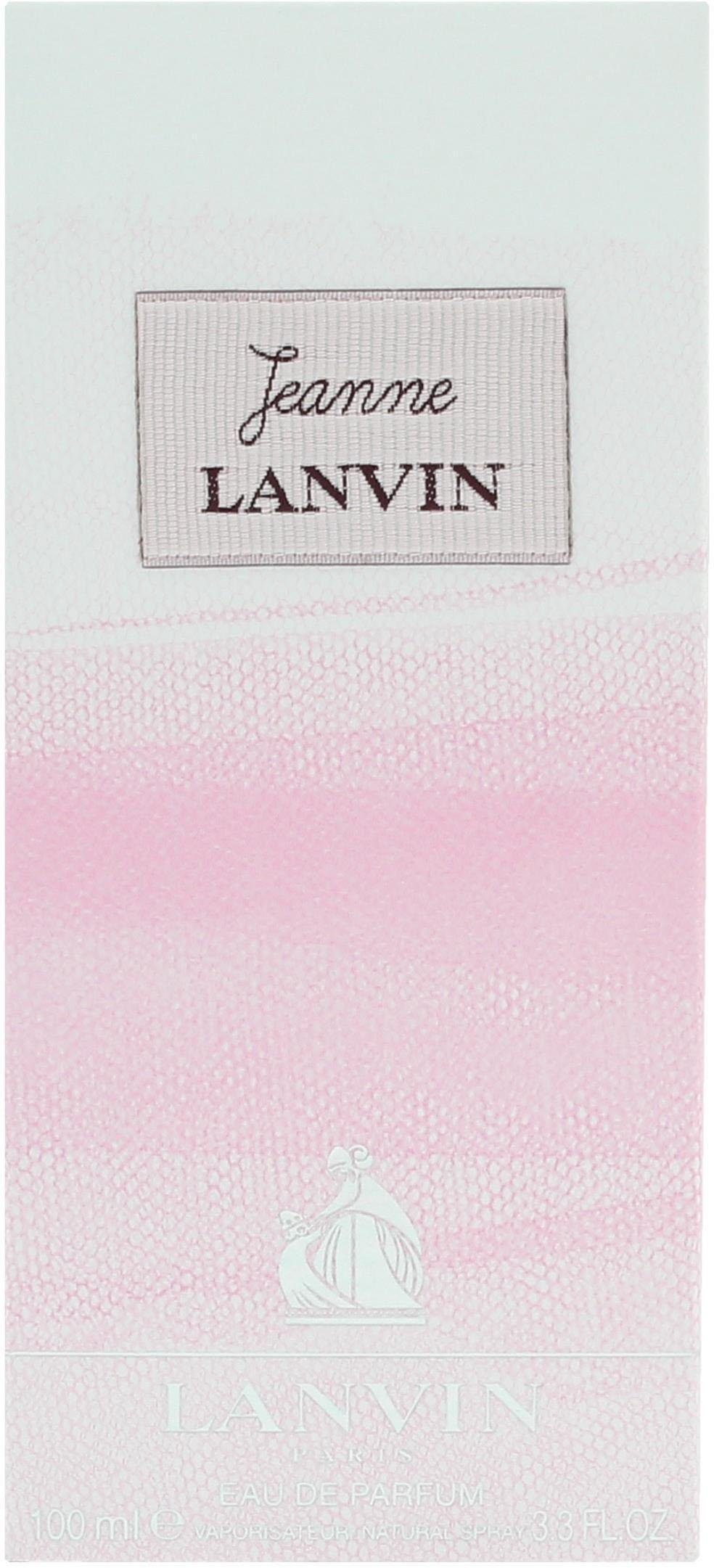 LANVIN Eau de Parfum Jeanne, Blumig-fruchtiger Damenduft mit Birne, Pfingstrose und Sandelholz.