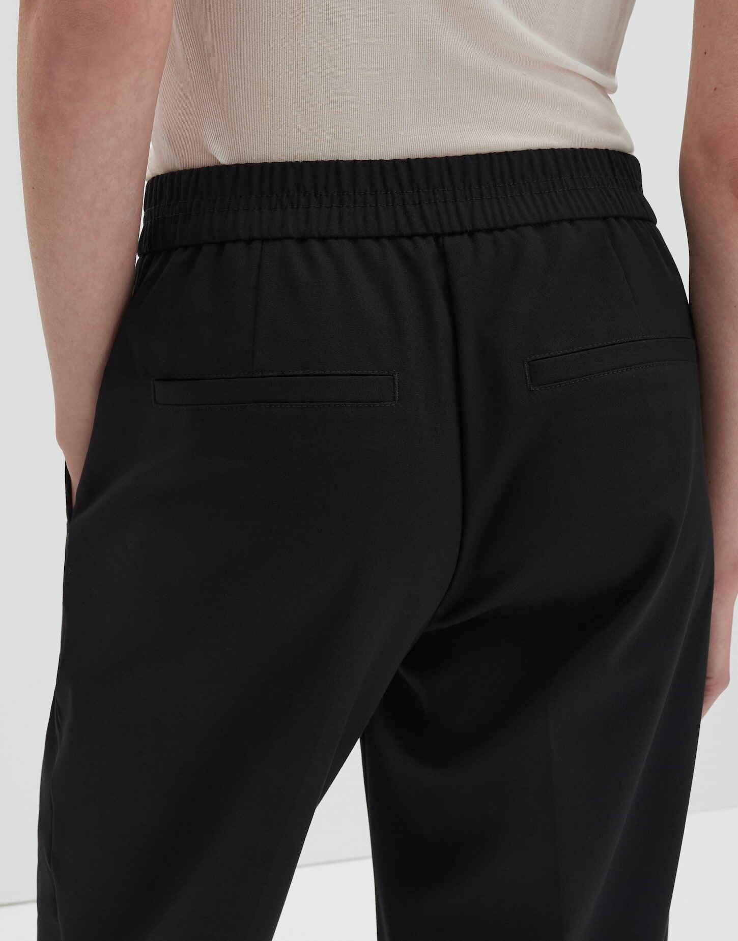 someday Schlupfhose CHARLIE CROPPED WIDE Leg Pants mit Viskosemix weiter, gerader Beinverlauf, pflegeleicht