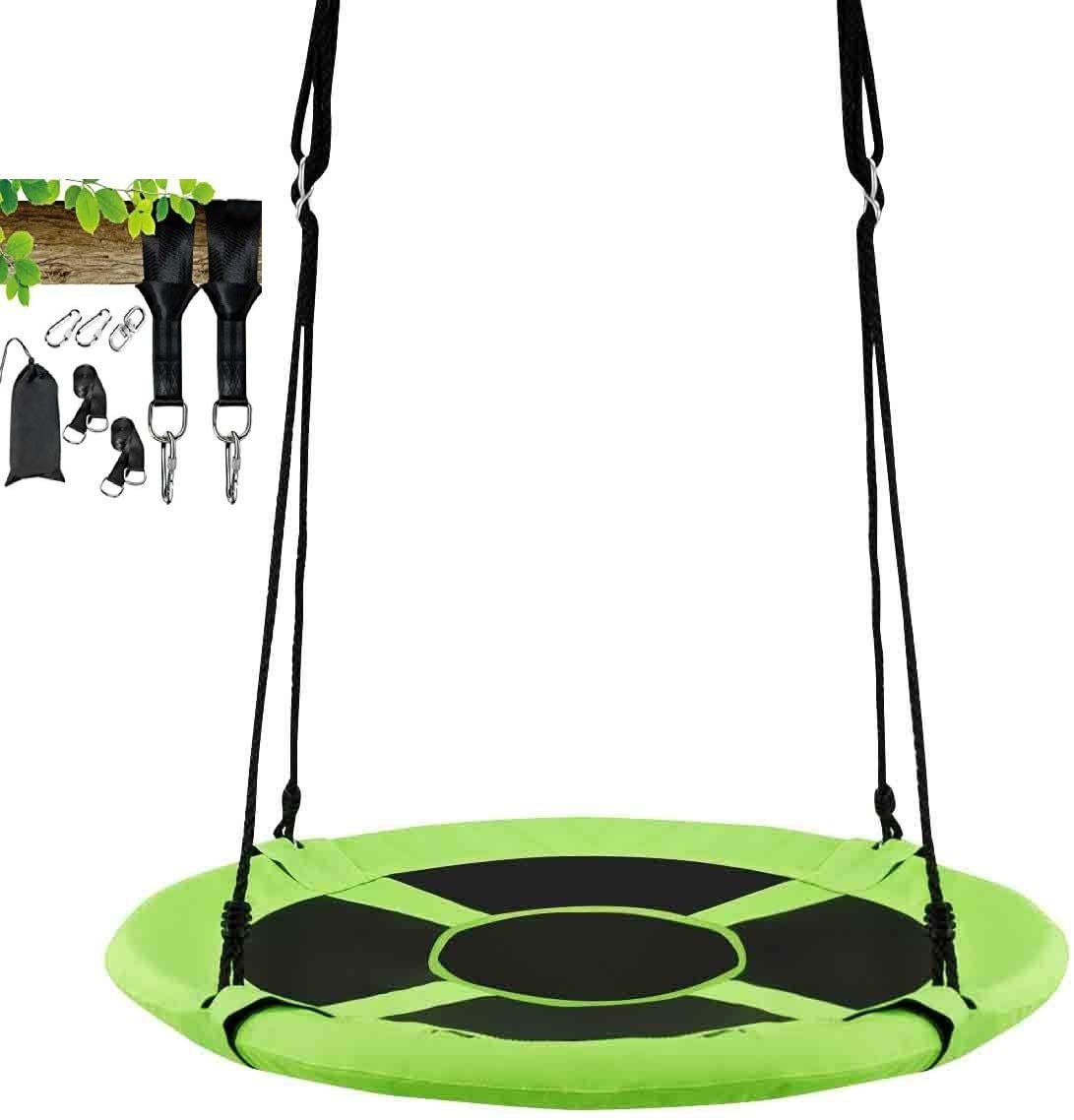 COSTWAY Nestschaukel »Nestschaukel«, mit Hängegurte Schaukel Outdoor