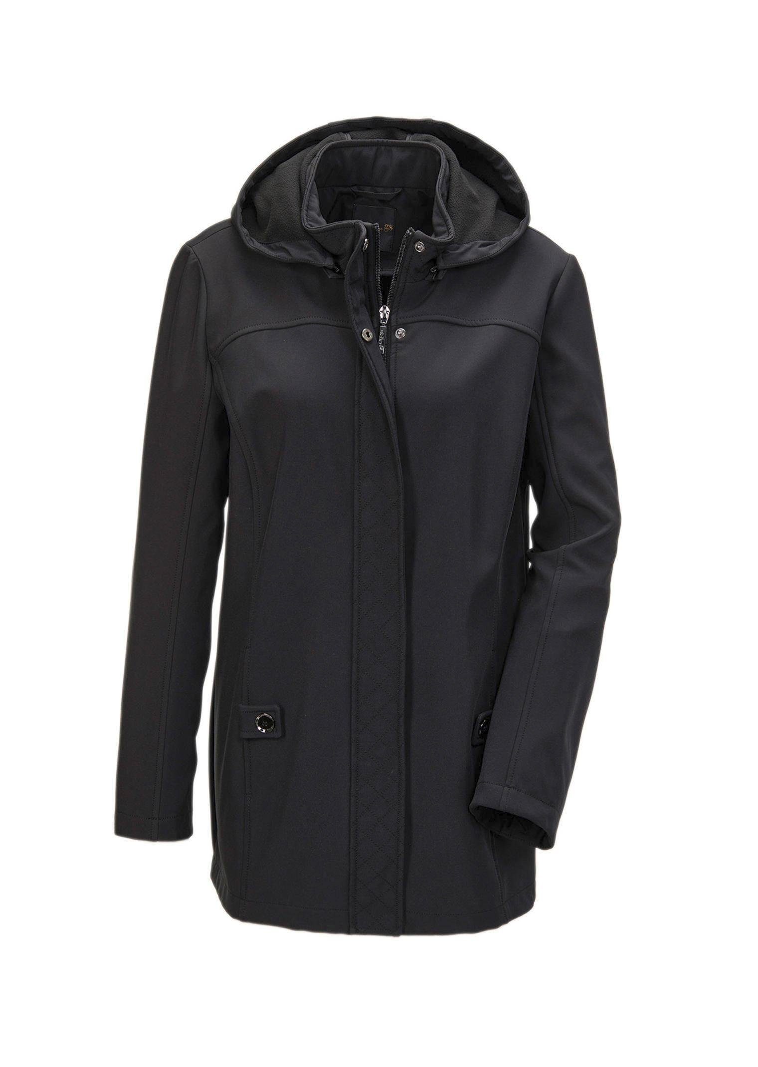 GOLDNER Funktionsjacke Wasserabweisende Softshelljacke mit Kapuze günstig online kaufen