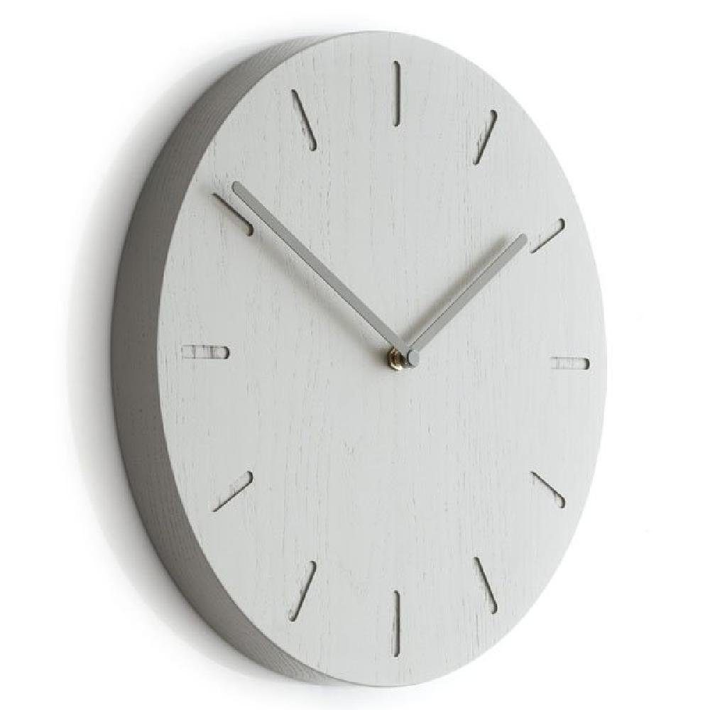 Applicata Uhr Wanduhr Watch:Out Eiche Grau Grau