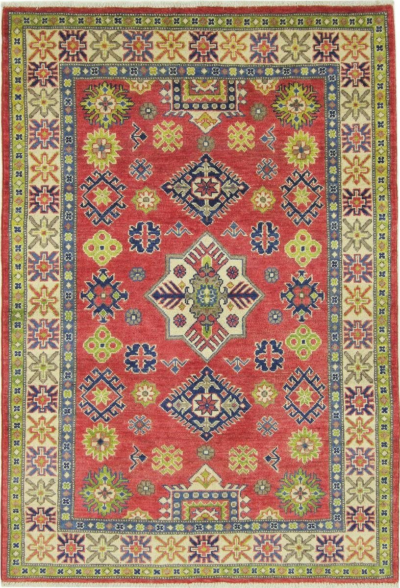 Orientteppich Kazak 120x175 Handgeknüpfter Orientteppich, Nain Trading, rechteckig, Höhe: 5 mm