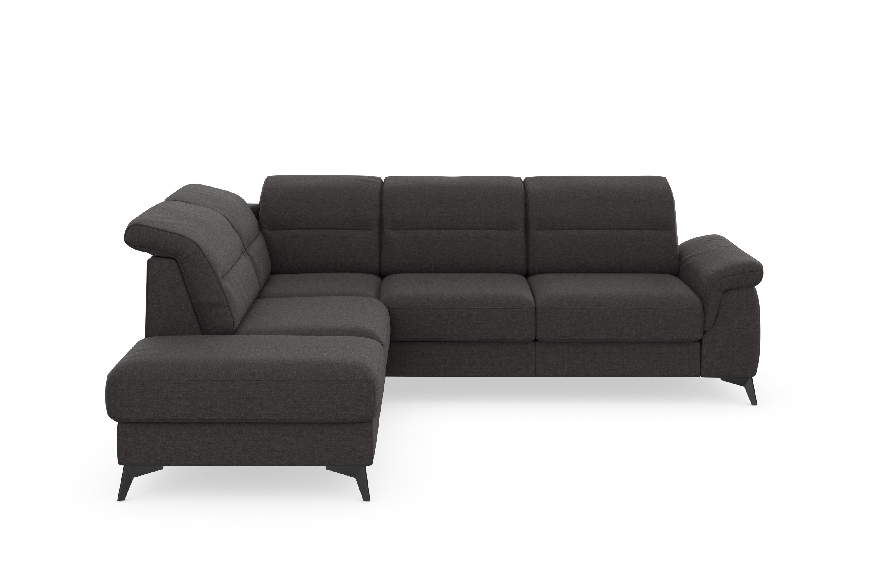 sit&more Ecksofa Sinatra, optional mane, mit mit und Armteilfunktion Kopfteilverstellung