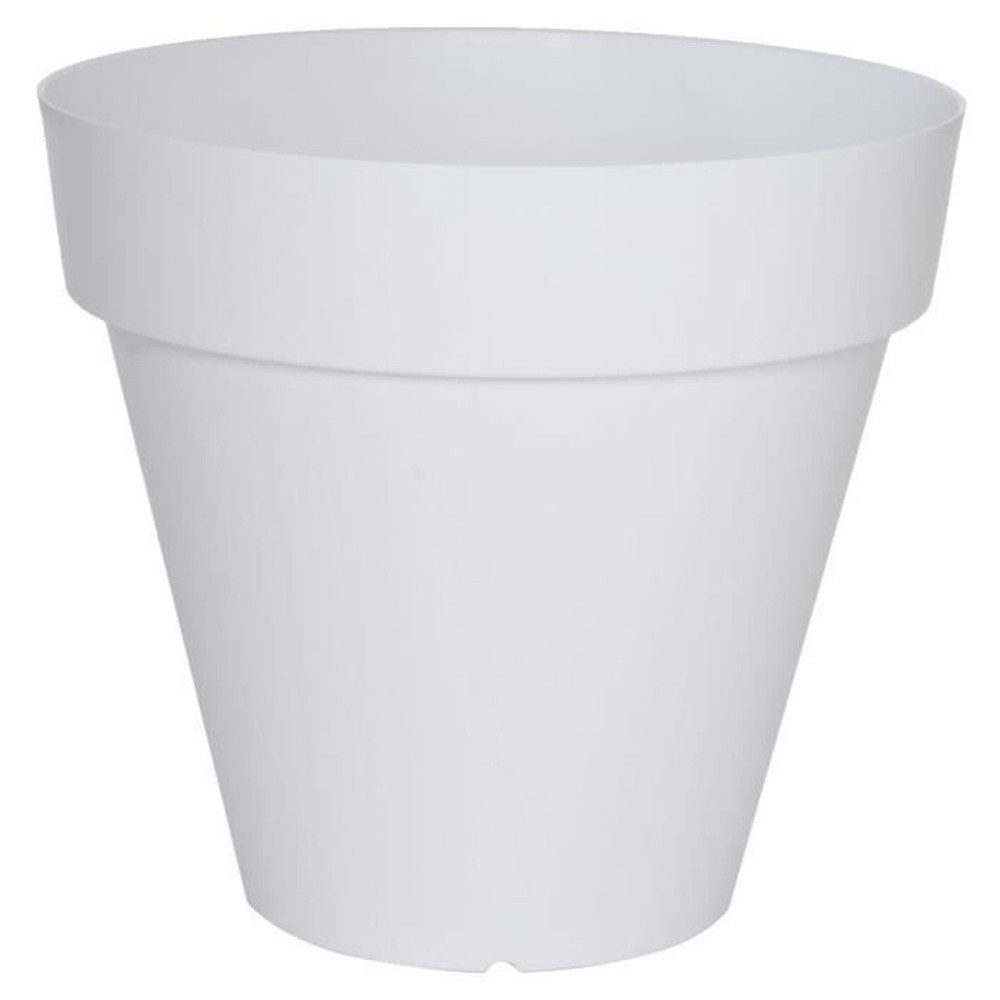 Riviera System Pflanzschale Riviera Rundtopf mit Soleilla - 50 cm - Weiß