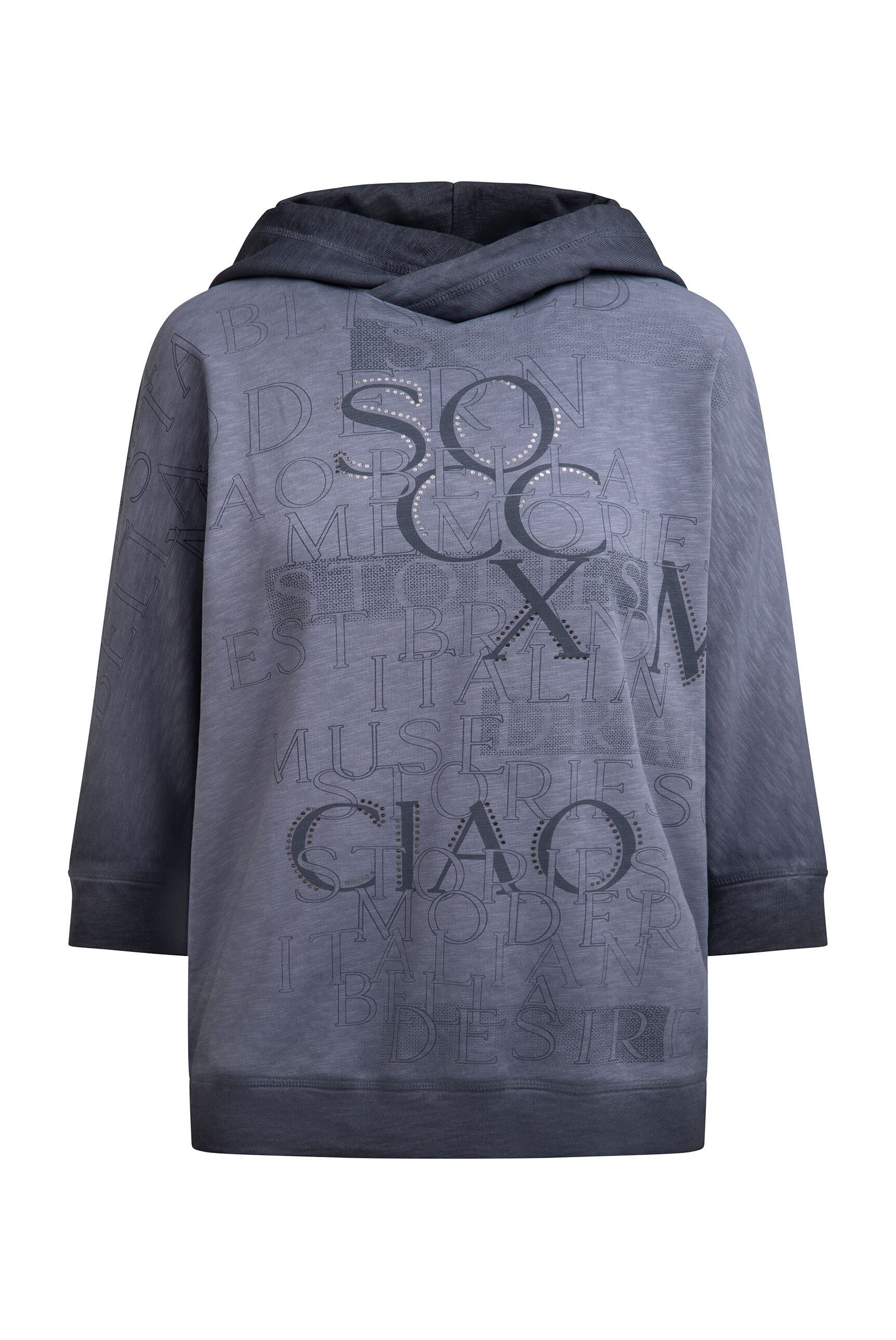 SOCCX Kapuzensweatshirt mit Fledermausärmeln – Bild 2 von 5