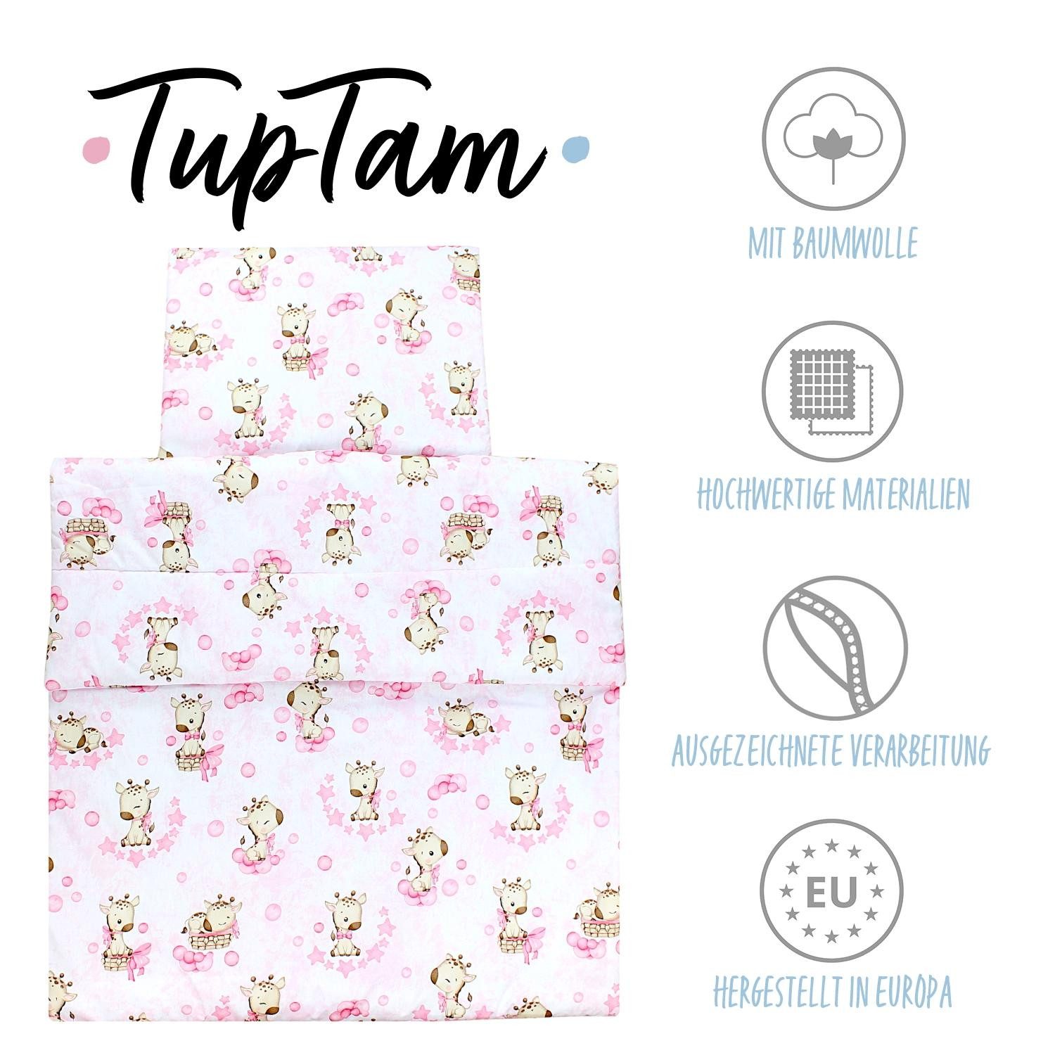 TupTam Kinderbettdecke Kinder Gemusterte Bettdecken Set Ganzjahresdecke Kop günstig online kaufen