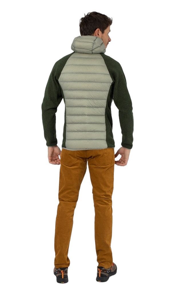 Salewa Winterjacke Fanes Sarner (Daune, Sarner Wolle) hellgrün/olivegrün Herren