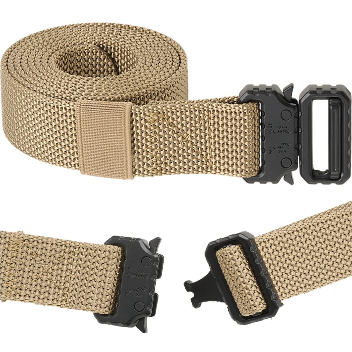 Brandit Hüftgürtel Accessoires Tactical Belt, Qualitativ hohe Verarbeitung