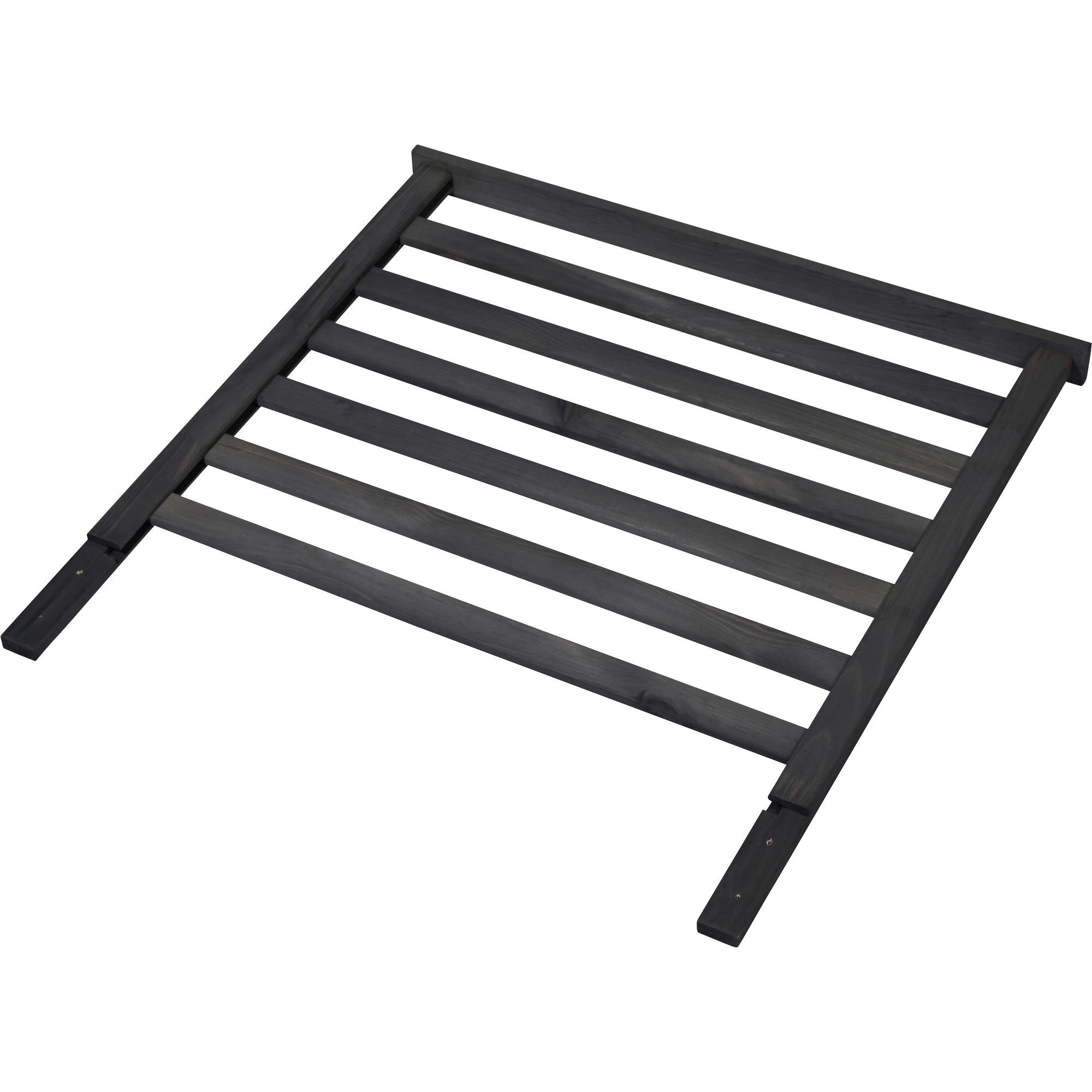 dobar Rankgitter Rankgitteraufsatz Kubus 2.0, Massivholz, Anthrazit, 78 x 5 x 78 cm (L x B x H)
