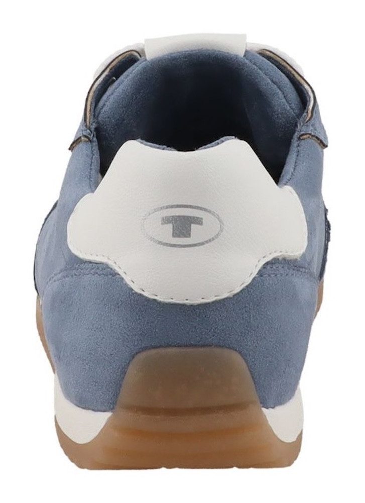 TOM TAILOR Cathrine Sneaker Freizeitschuh, Halbschuh, Schnürschuh mit Kontr günstig online kaufen