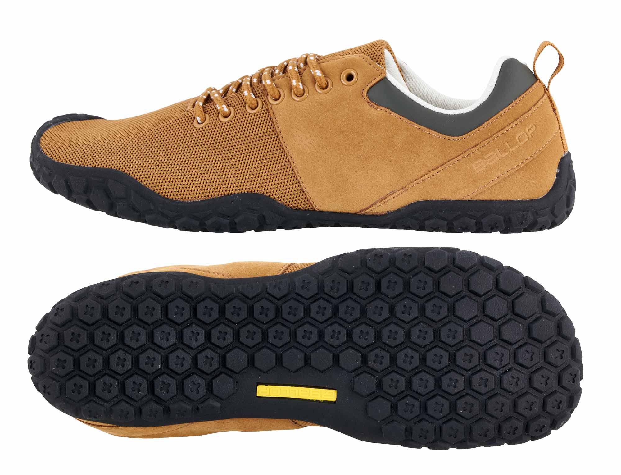 Ballop Barfussschuhe Bneed (flexible Sohle, breite Zehenbox) cognacbraun Sn günstig online kaufen